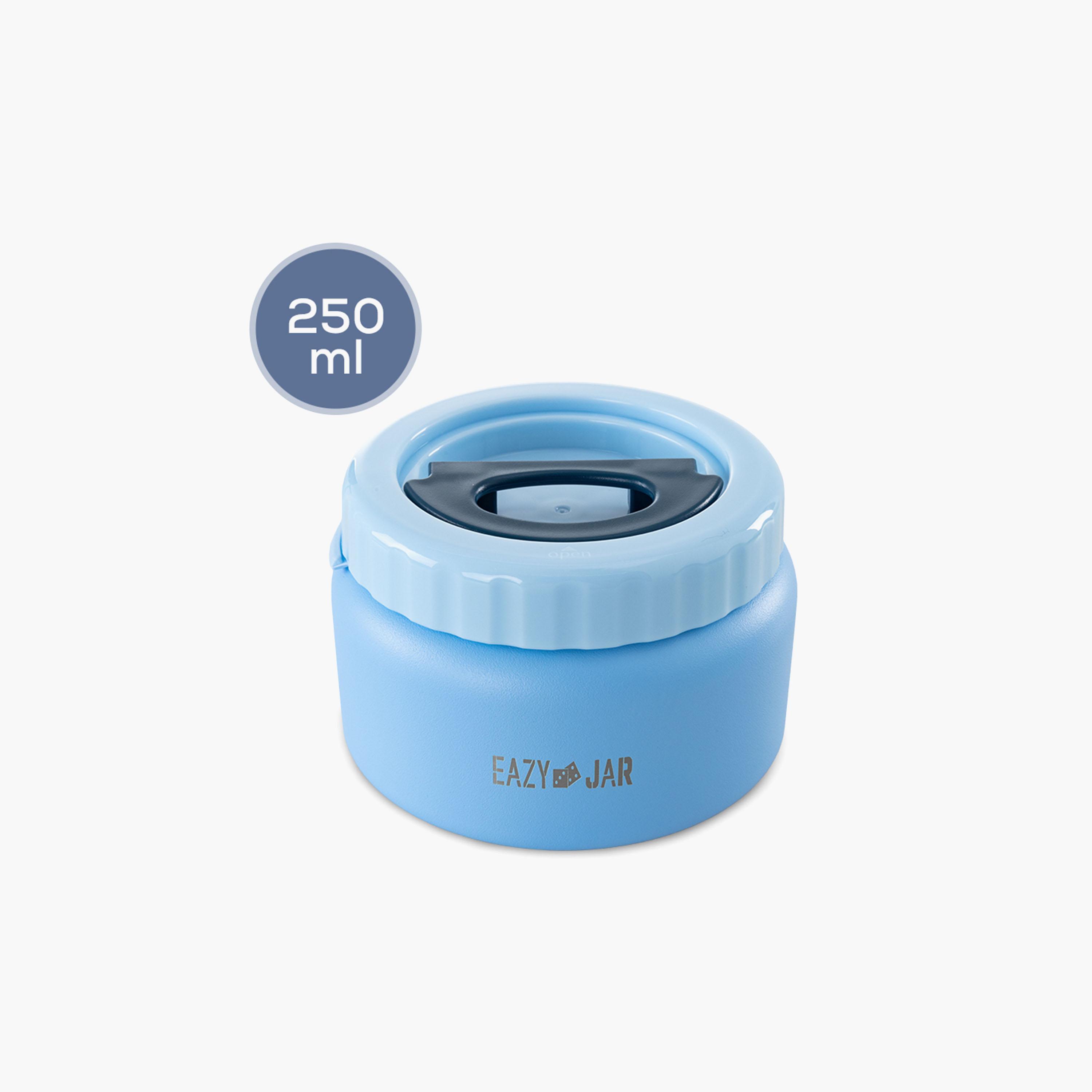 Eazy Kids Jumbo Bento Lunch Box with Steel & Sause Jars Tritan Water Bottle - 850 ml-school-lunchessentials-lunchboxes-image-17