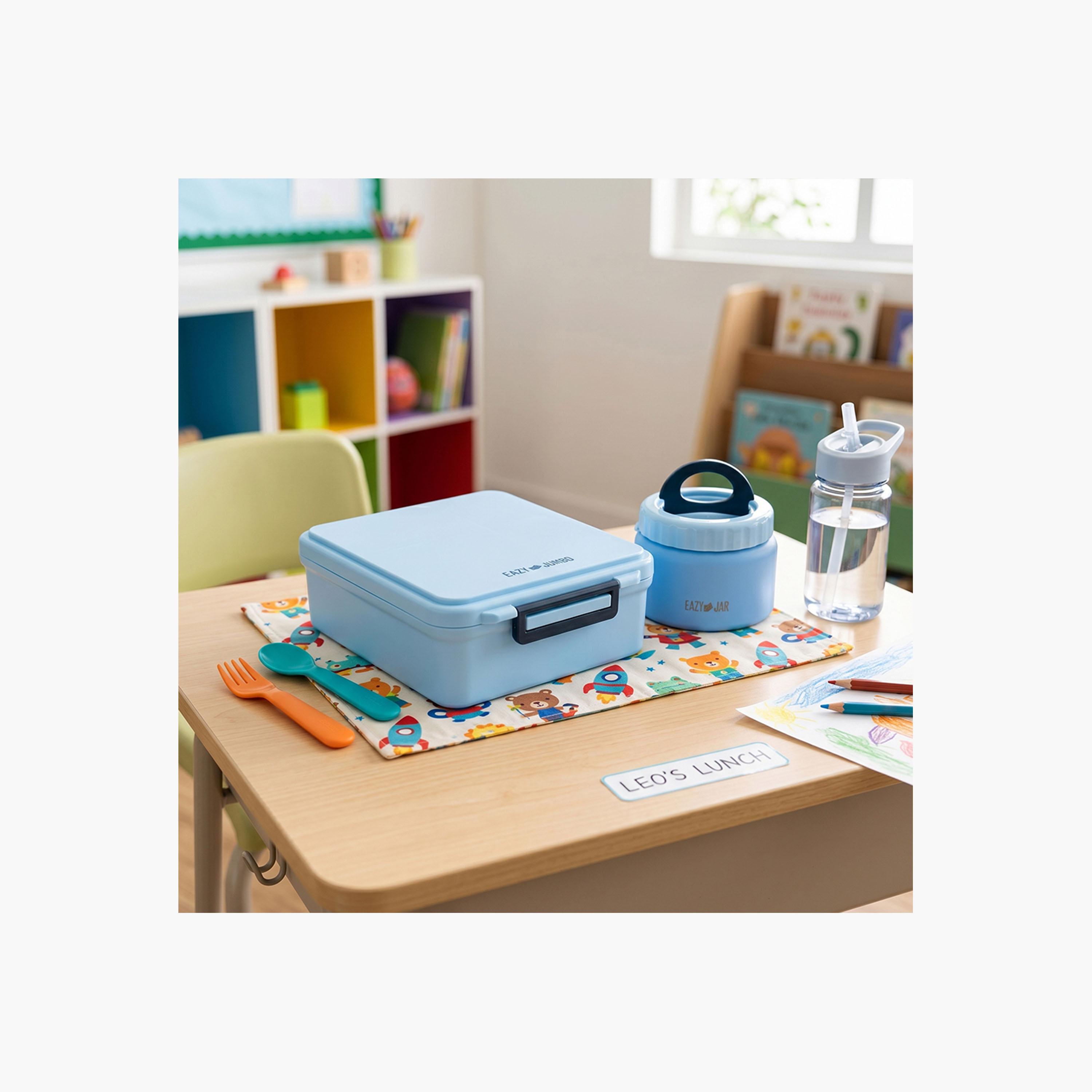 Eazy Kids Insulated Lunch Bag with Jumbo Bento Lunch Box-school-lunchessentials-lunchbags-image-11