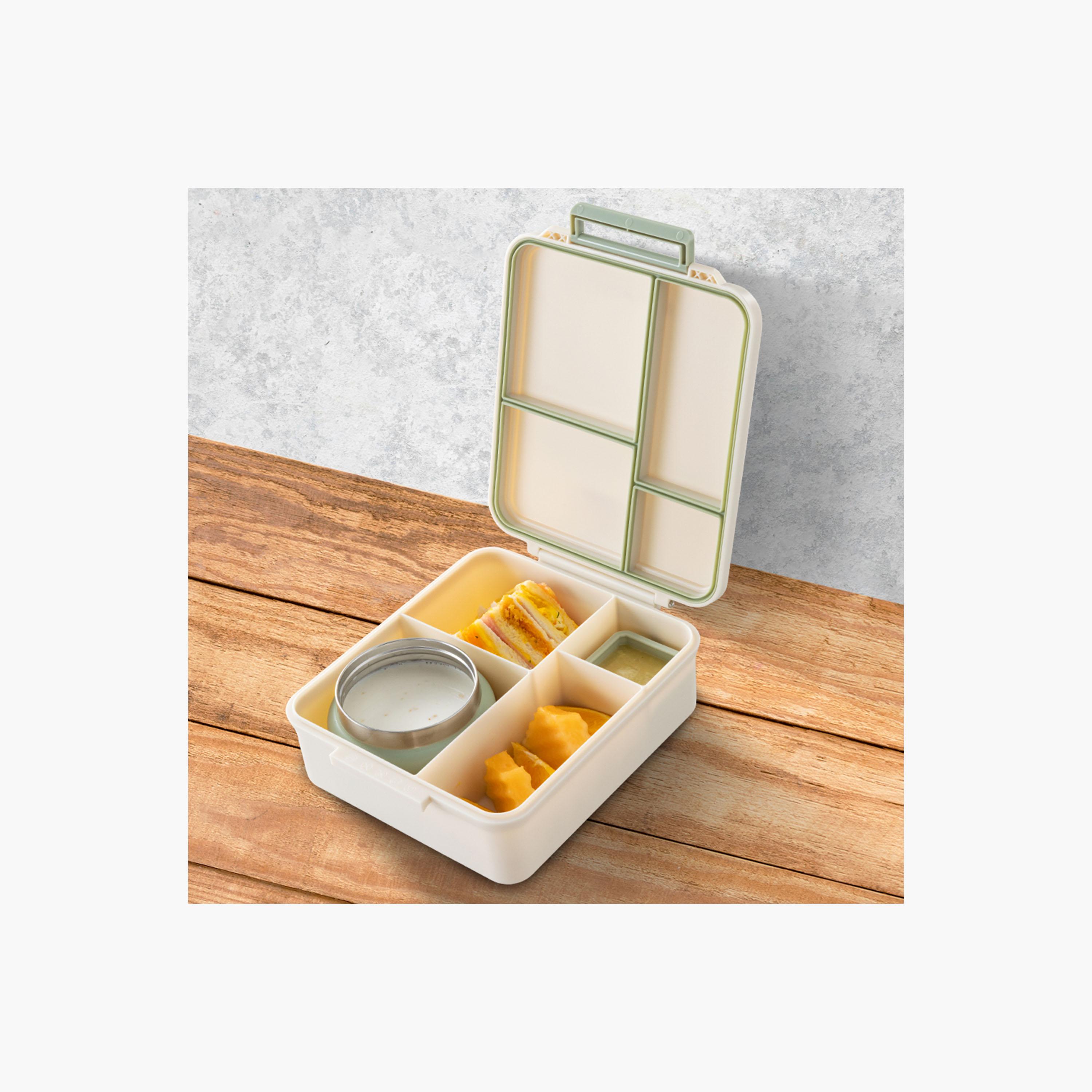 Eazy Kids Jumbo Bento Lunch Box with Steel & Sause Jars Tritan Water Bottle - 850 ml-school-lunchessentials-lunchboxes-image-13