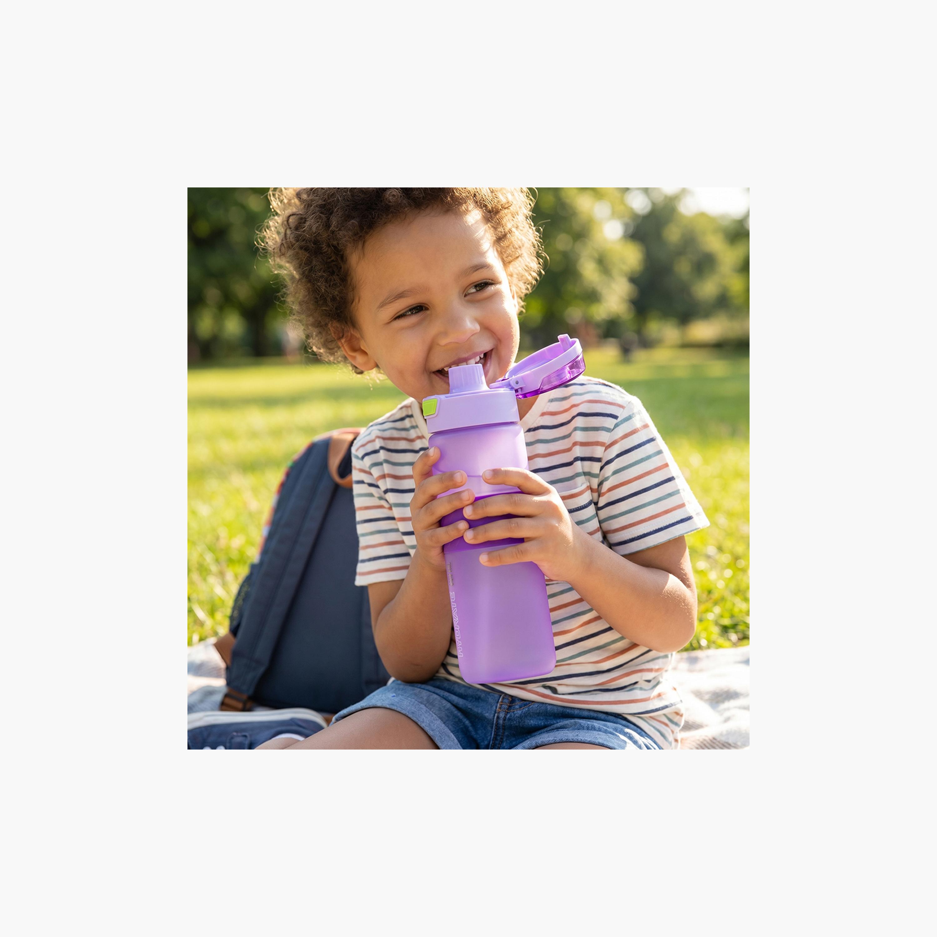 Eazy Kids Jumbo Bento Lunch Box with Storage Jar & Tritan Water Bottle - 850 ml-school-lunchessentials-lunchboxes-image-5