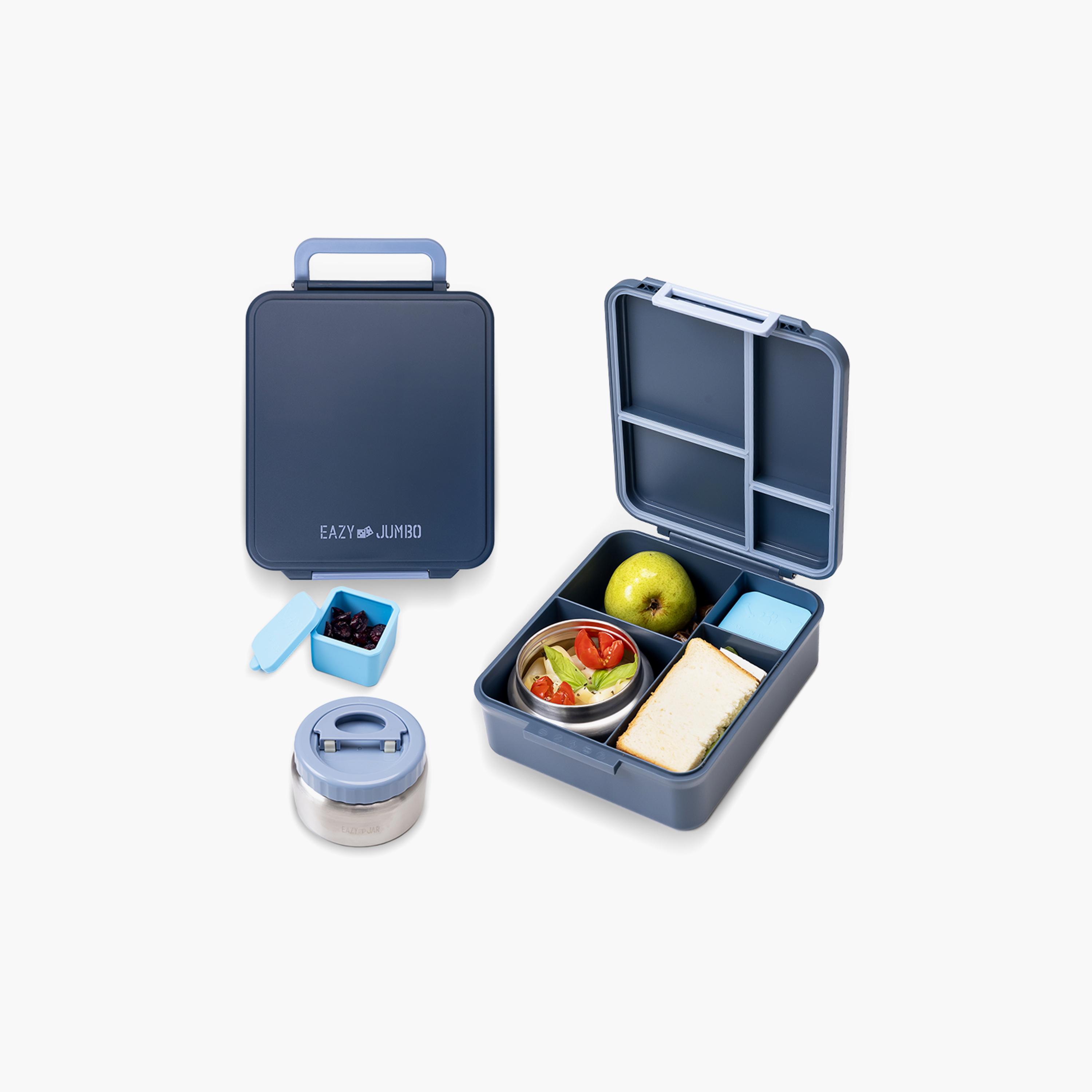 Eazy Kids Insulated Lunch Bag with Storage Jar Jumbo Bento Lunch Box-school-lunchessentials-lunchbags-image-9