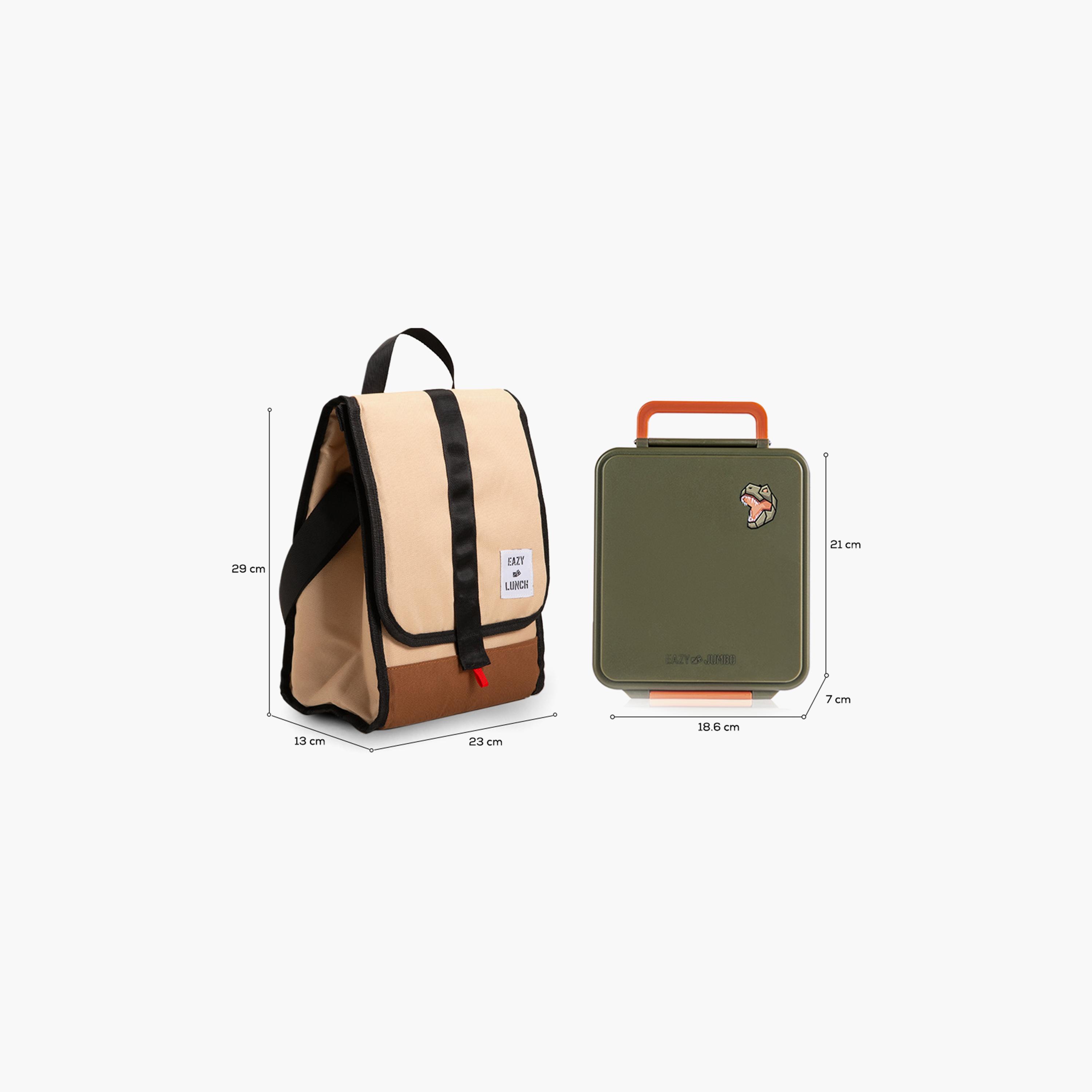 Eazy Kids Insulated Lunch Bag with Storage Jar Jumbo Bento Lunch Box-school-lunchessentials-lunchbags-image-7