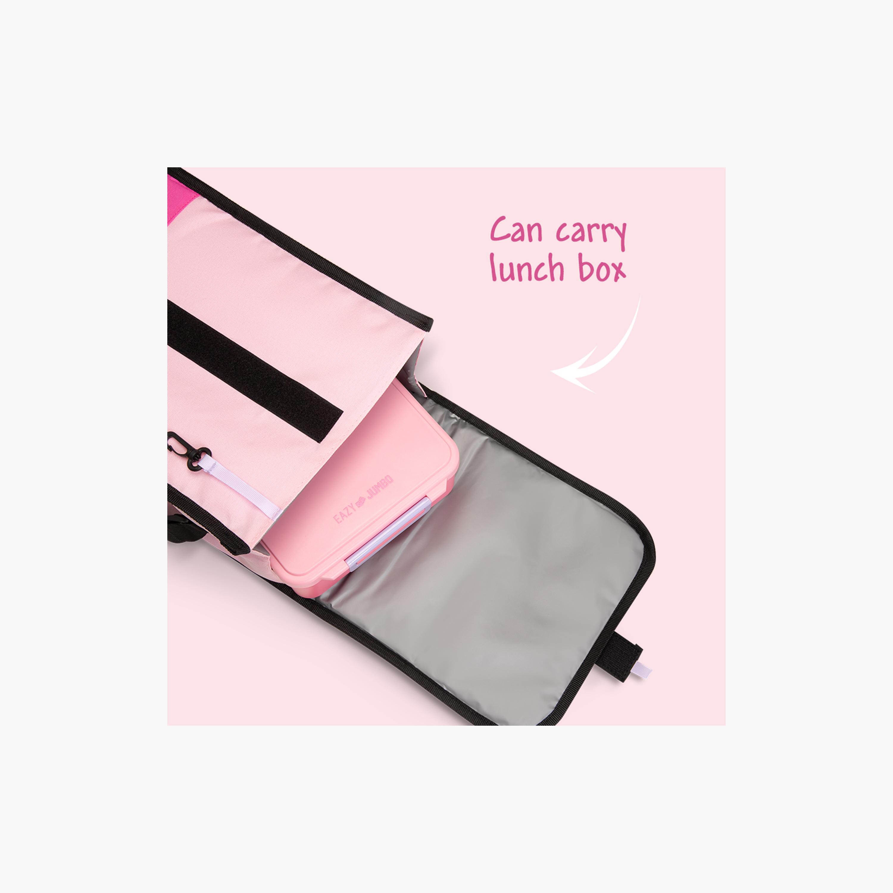Eazy Kids Insulated Lunch Bag with Storage Jar Jumbo Bento Lunch Box-school-lunchessentials-lunchbags-image-11