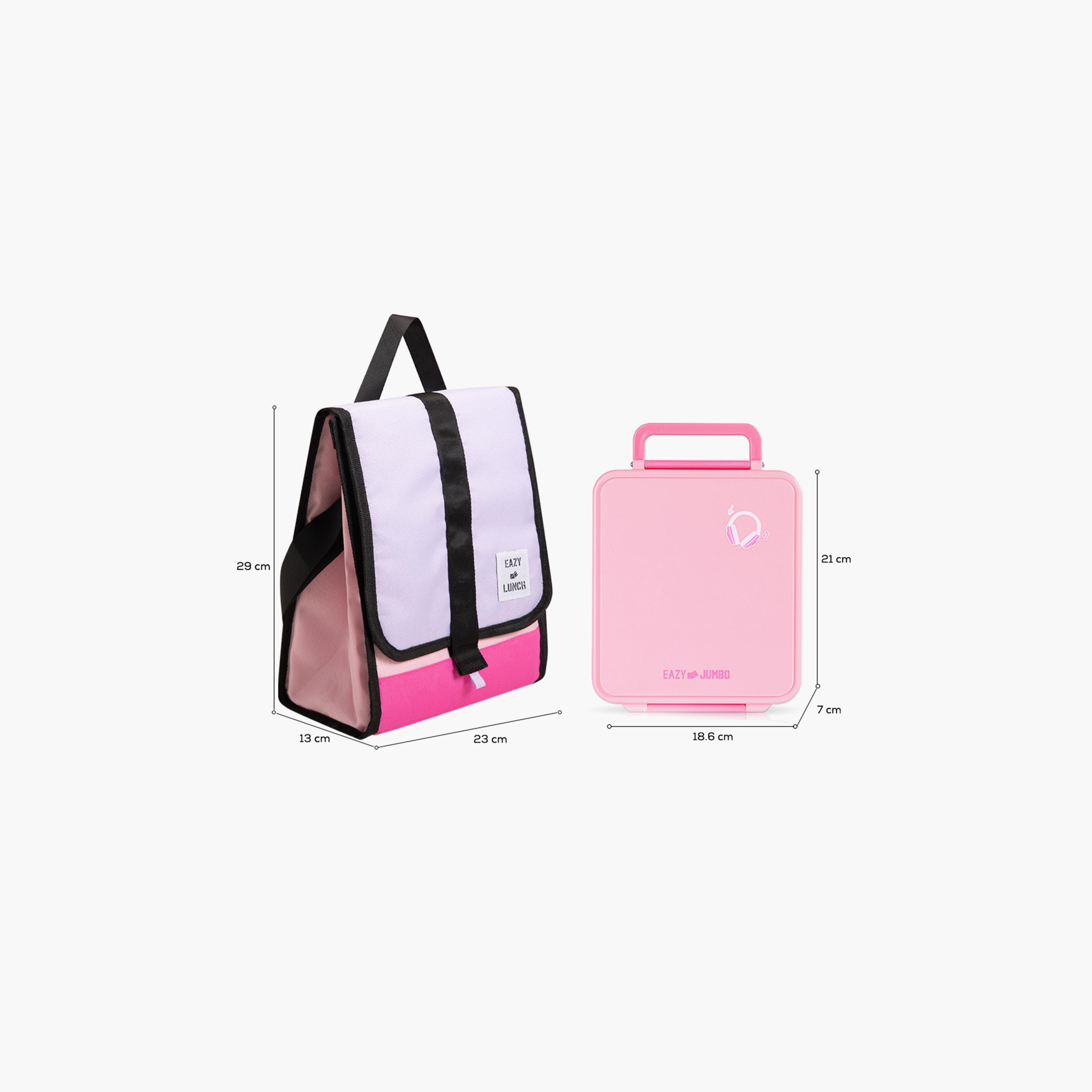 Eazy Kids Insulated Lunch Bag with Storage Jar Jumbo Bento Lunch Box-school-lunchessentials-lunchbags-image-8