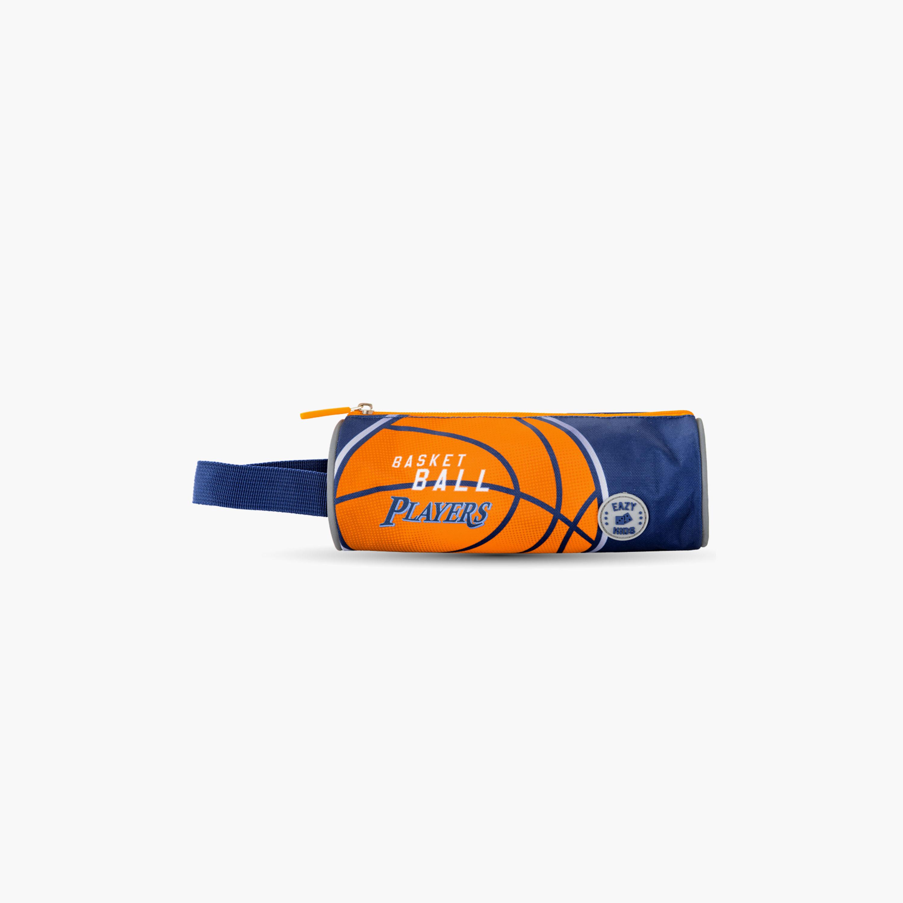 Eazy Kids Basketball School Bag & Pencil Bag with Lunch Bag & Insulated SS Spray Bottle-school-bagsandbackpacks-sets-image-14