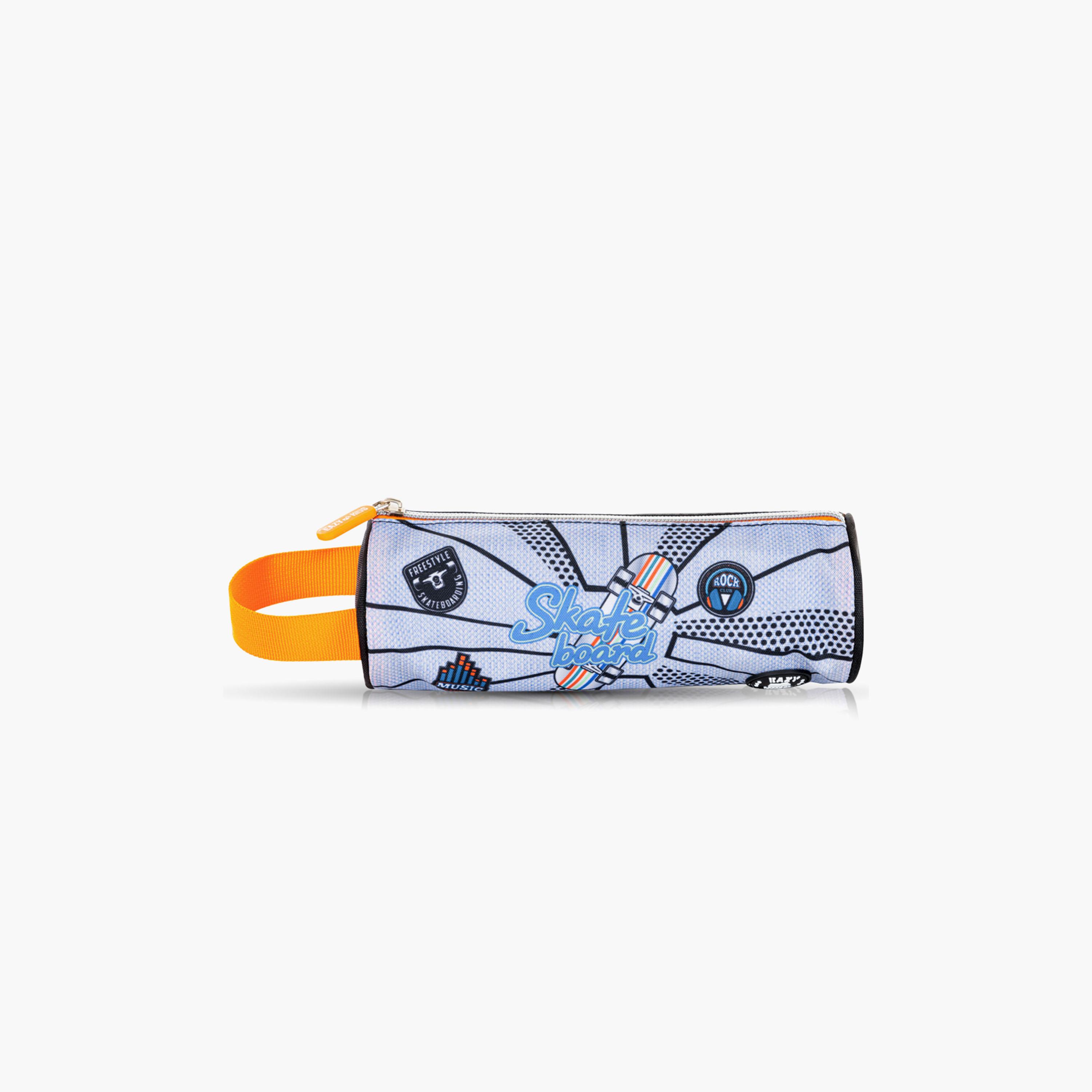 Eazy Kids Skateboard School Bag & Pencil Bag with Lunch Bag & Insulated SS Spray Bottle-school-bagsandbackpacks-sets-image-15