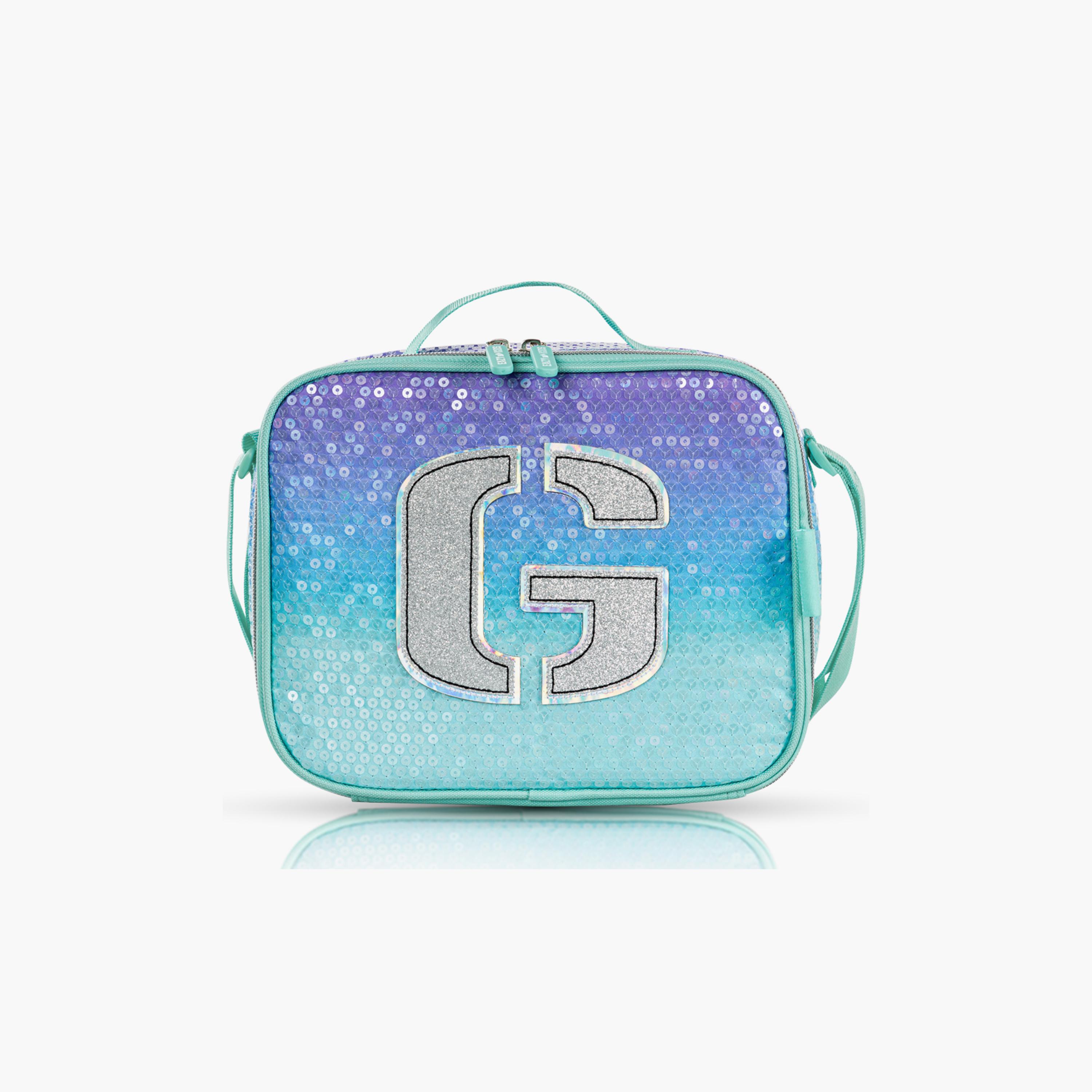 Eazy Kids Girl Glitter School Bag & Pencil Bag with Lunch Bag Stainless Steel Water Bottle-school-bagsandbackpacks-sets-image-6
