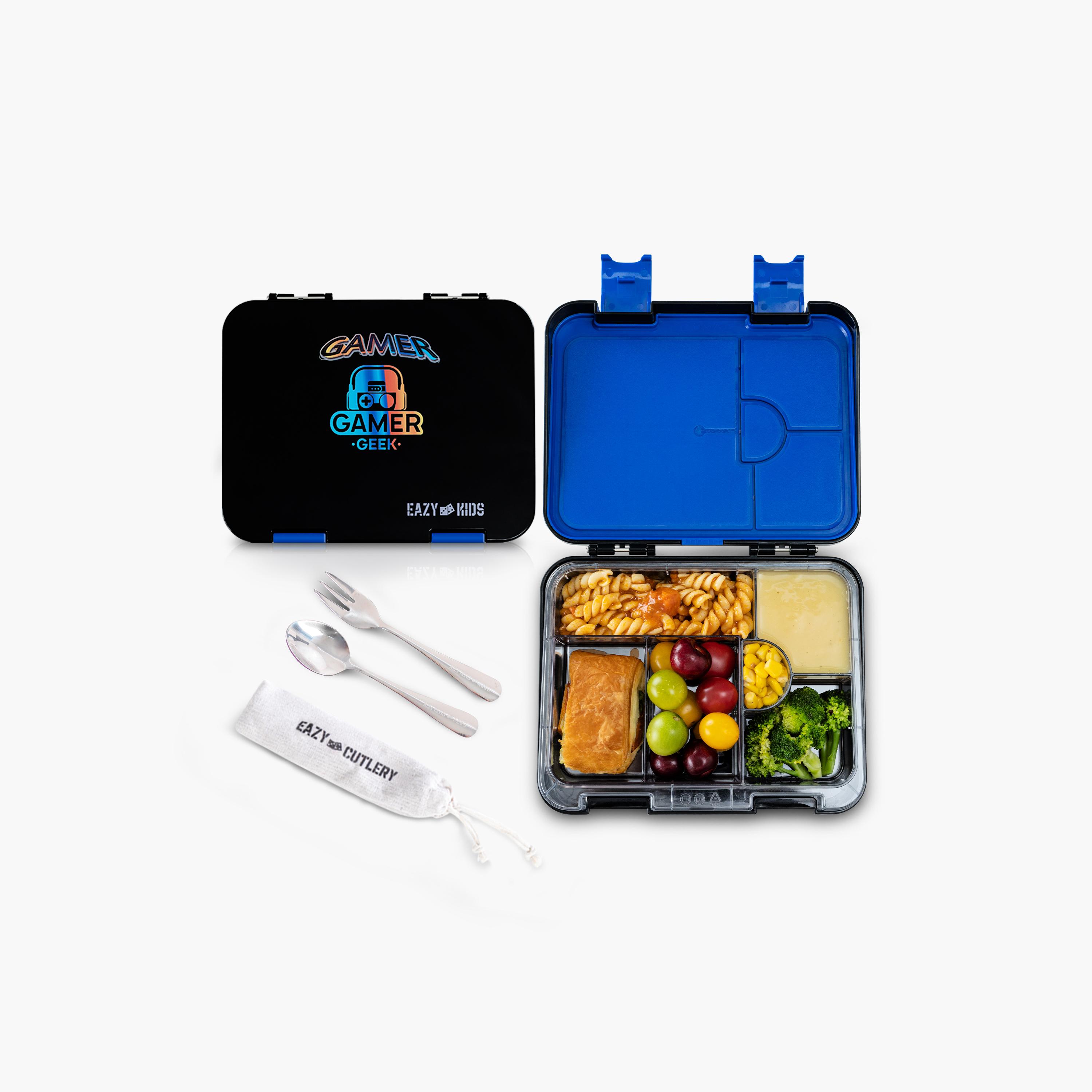 Eazy Kids Trolley School Bag & Pencil Bag & Lunch Bag with Bento Lunch Box & Spray Water Bottle-school-bagsandbackpacks-trolleybags-image-15