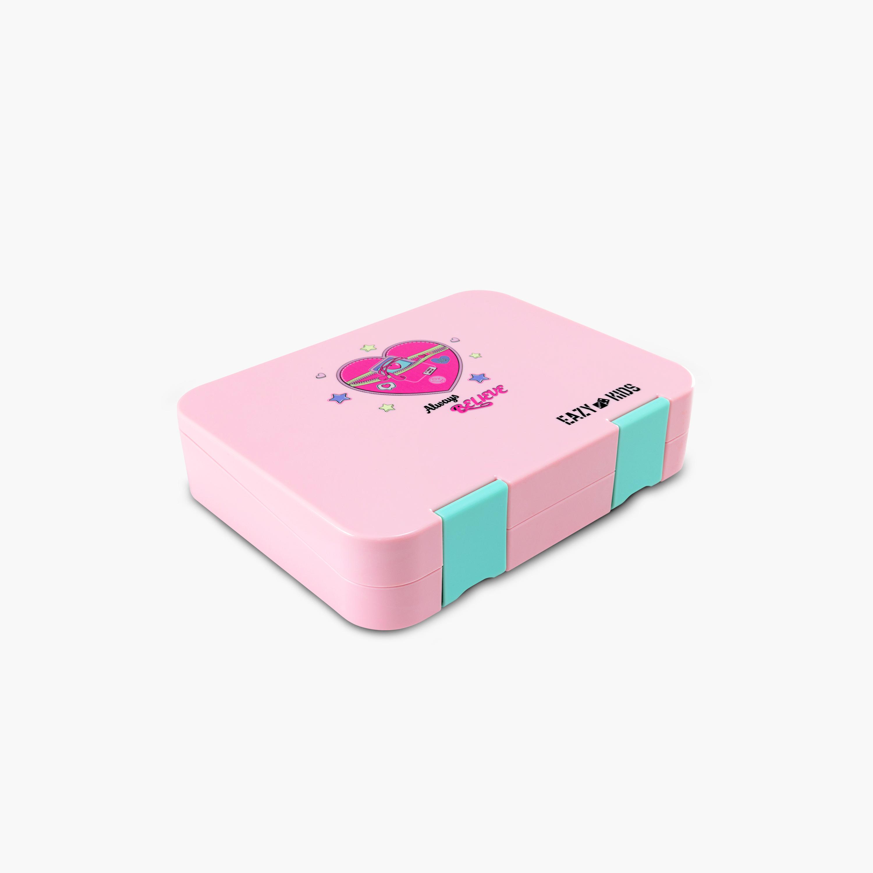 Eazy Kids Convertible Bento Lunch Box with Insulated Lunch Bag & Spoon & Fork-school-lunchessentials-lunchboxes-image-2