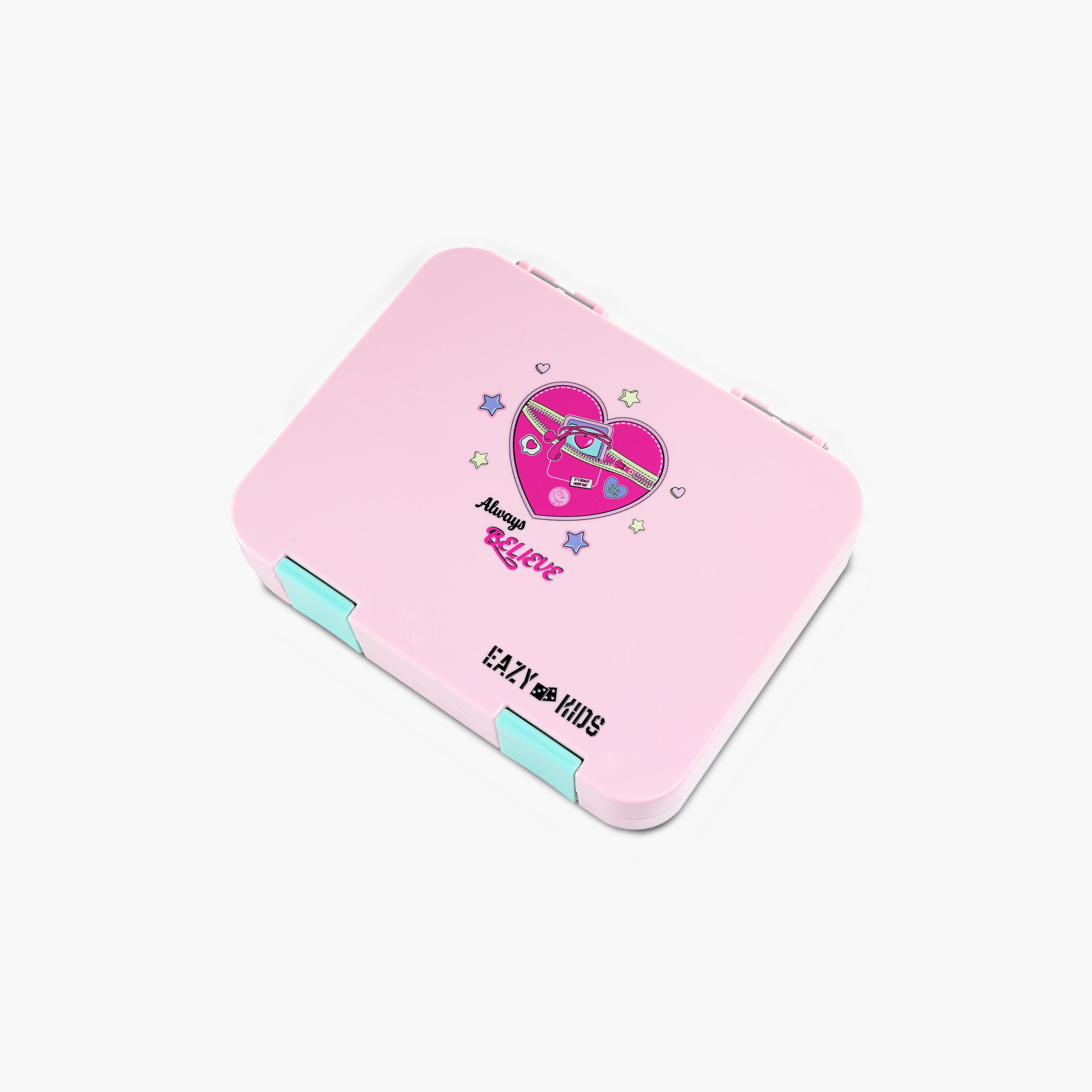 Eazy Kids Convertible Bento Lunch Box with Insulated Lunch Bag & Spoon & Fork-school-lunchessentials-lunchboxes-image-5