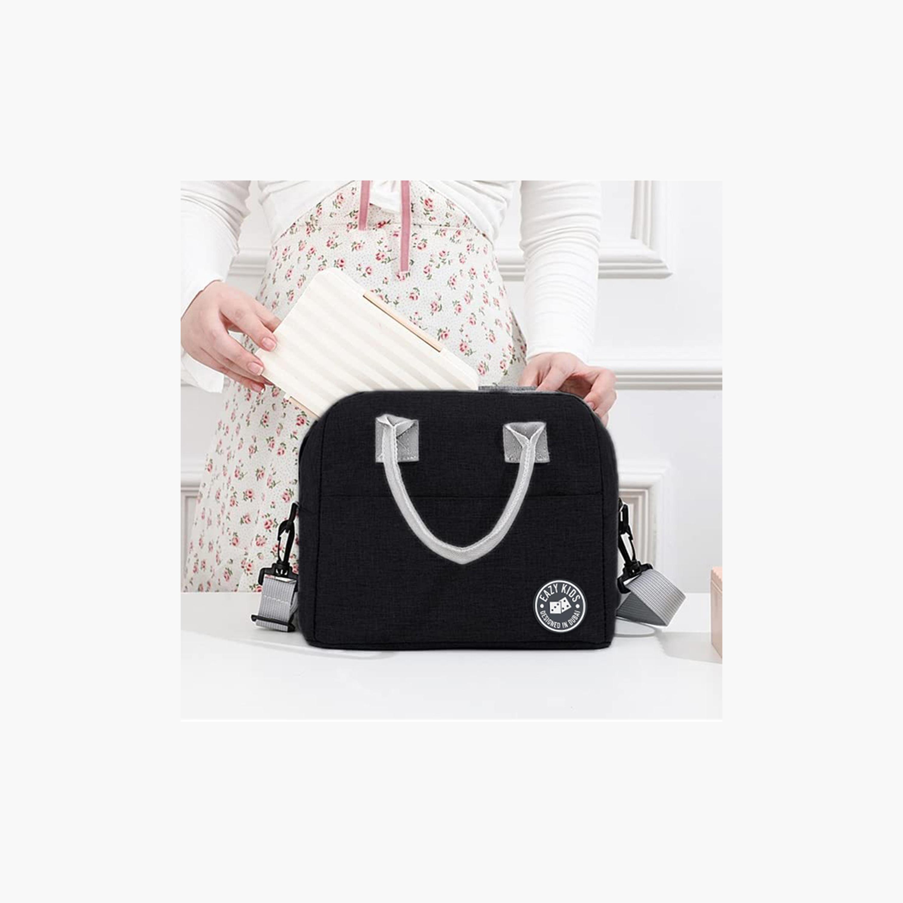 Eazy Kids Convertible Bento Lunch Box with Insulated Lunch Bag & Spoon & Fork-school-lunchessentials-lunchboxes-image-11