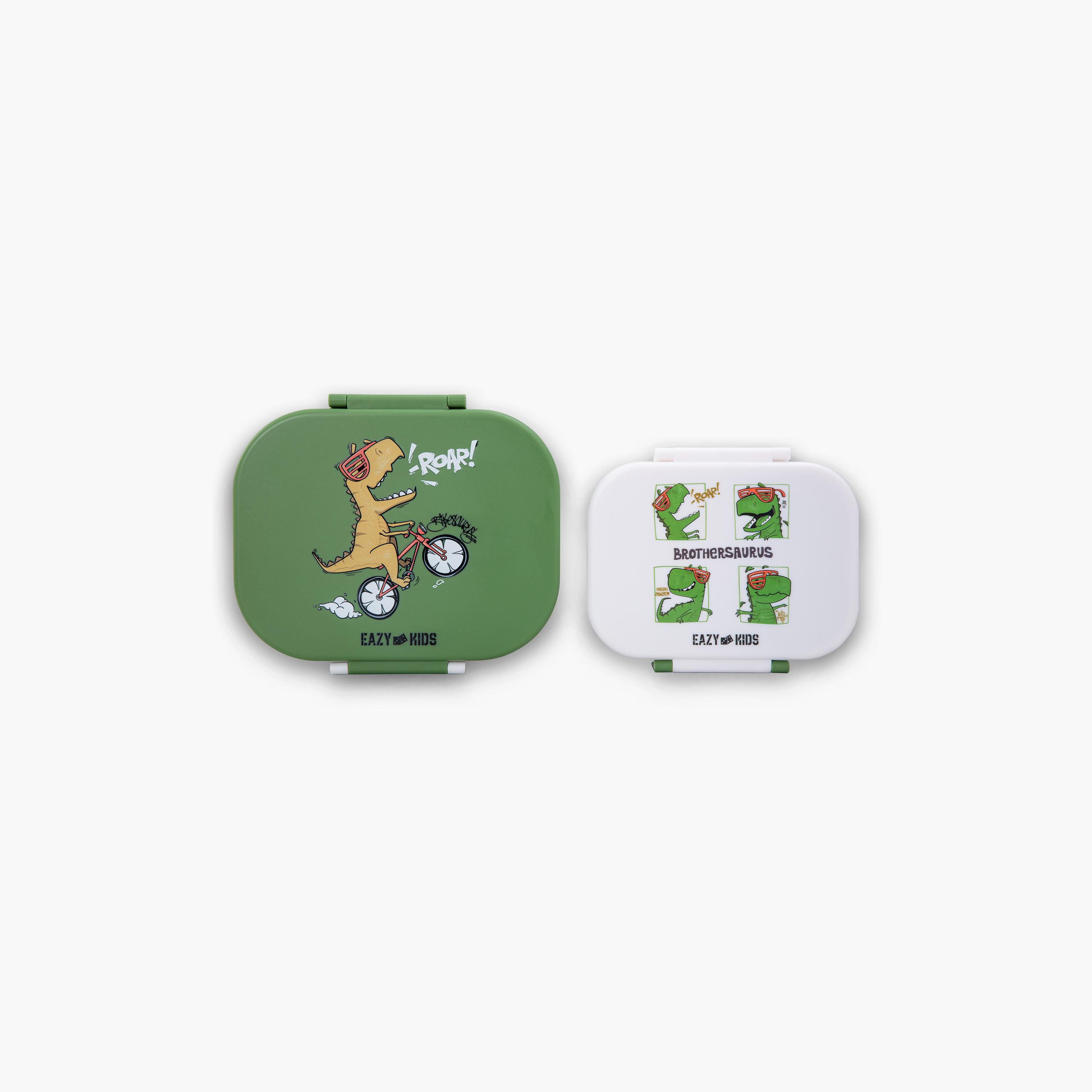 صندوق غداء بينتو قطعتين مع زجاجة مياه ستانلس ستيل من إيزي كيدز - 445 مل-school-lunchessentials-lunchboxes-image-9