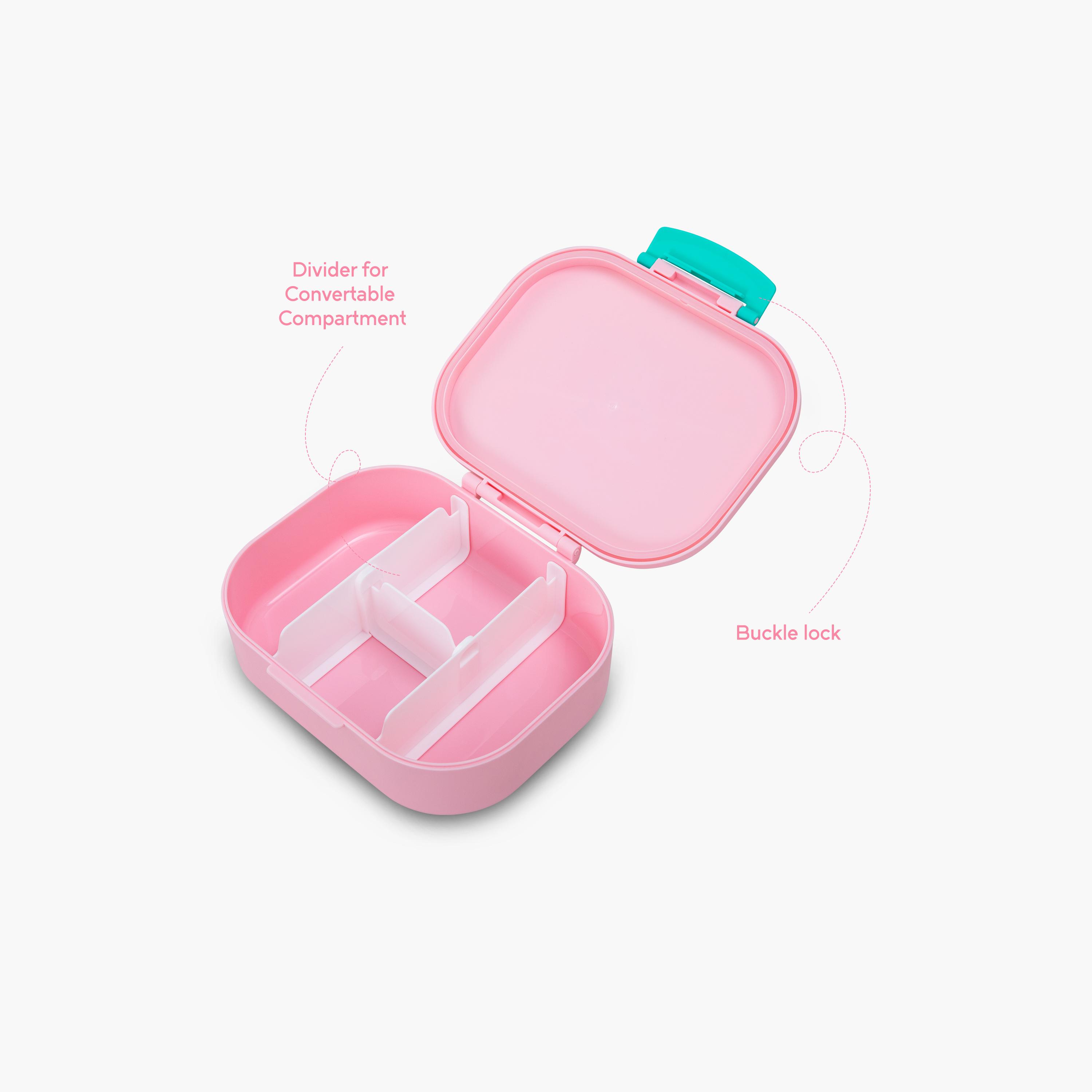 صندوق غداء بينتو قطعتين مع زجاجة مياه ستانلس ستيل من إيزي كيدز - 445 مل-school-lunchessentials-lunchboxes-image-12