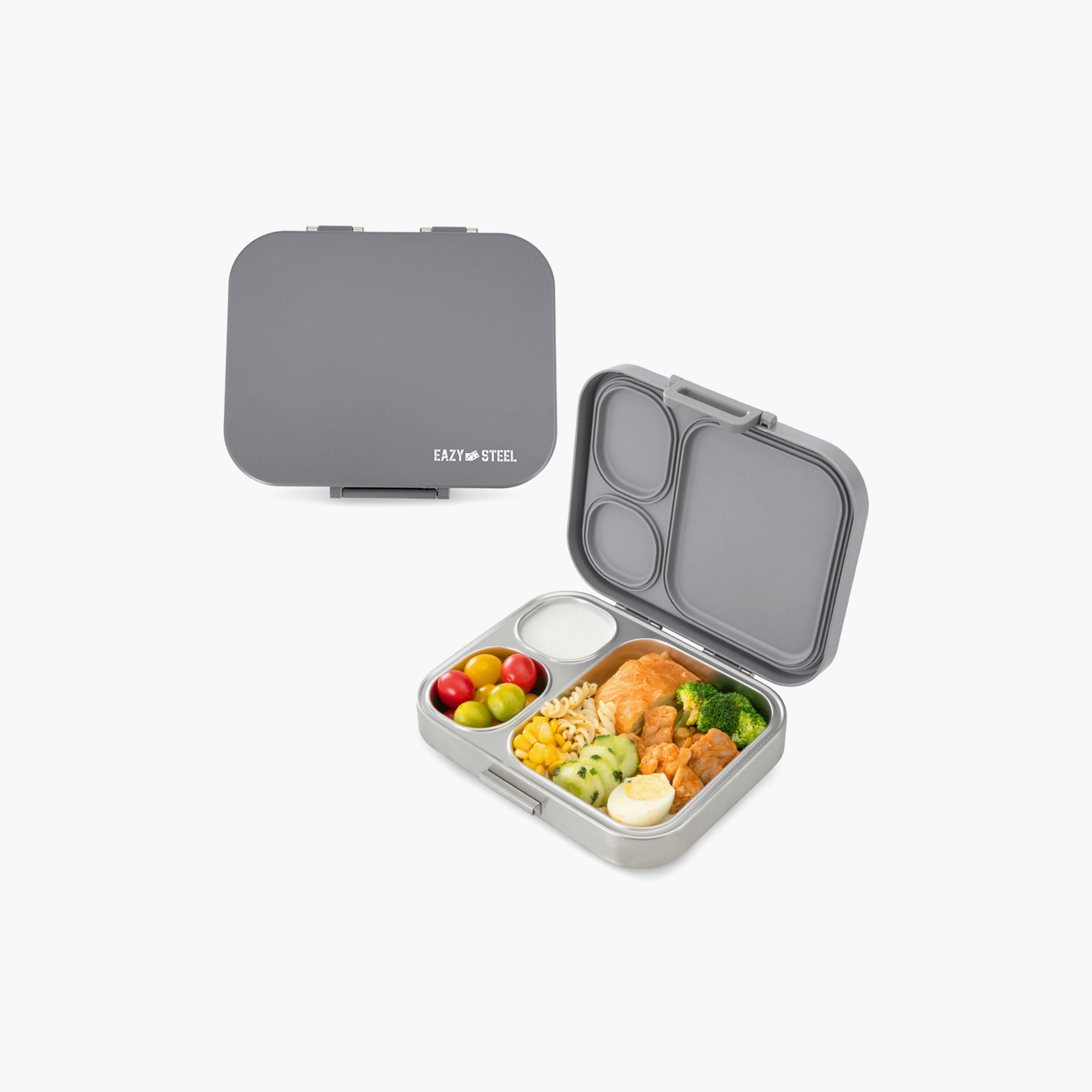 صندوق غداء ستانلس ستيل بريميوم مع حقيبة غداء عازلة للحرارة من إيزي كيدز-school-lunchessentials-lunchboxes-image-8