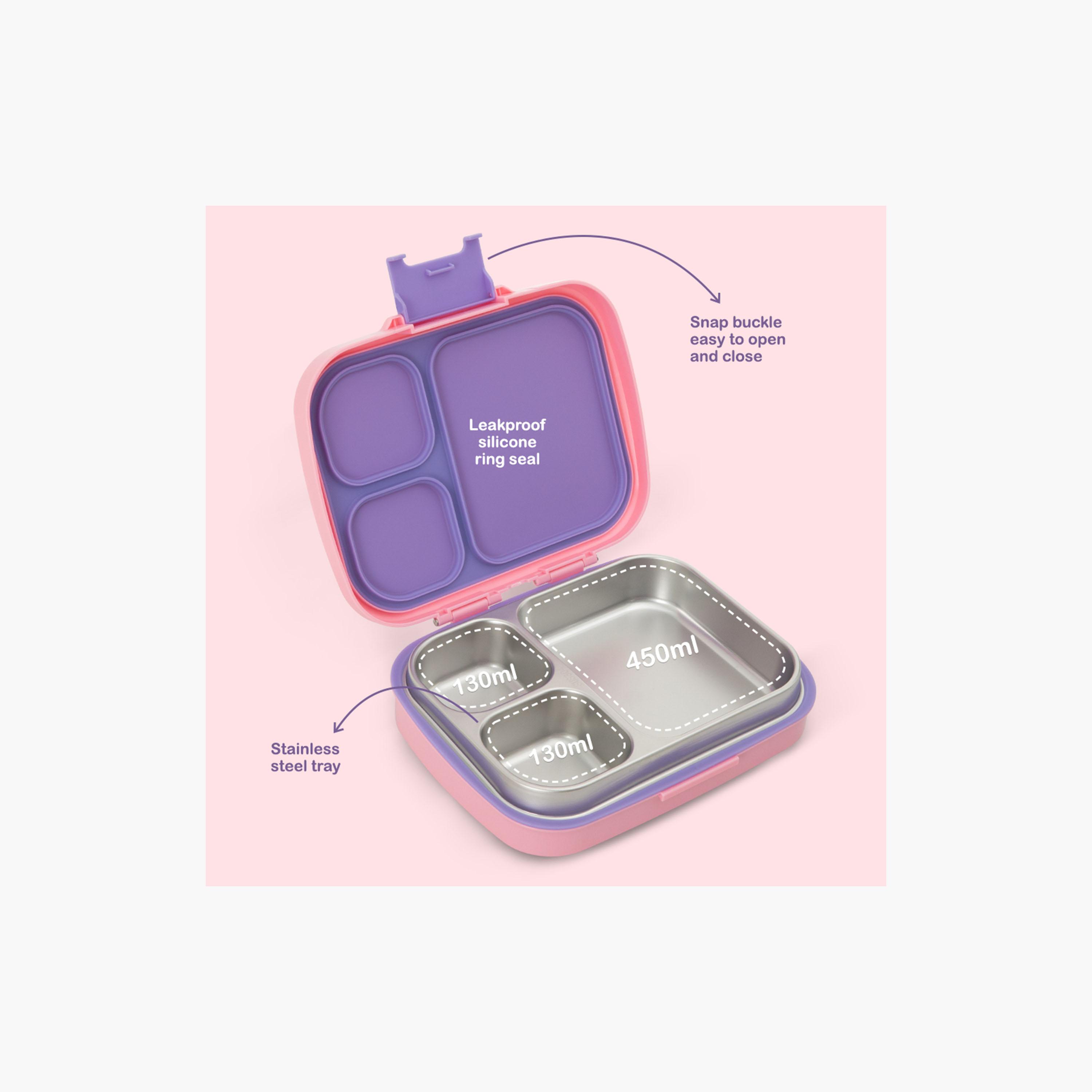 صندوق غداء ستانلس ستيل بريميوم 710 مل مع حقيبة غداء عازلة للحرارة من إيزي كيدز-school-lunchessentials-lunchboxes-image-11