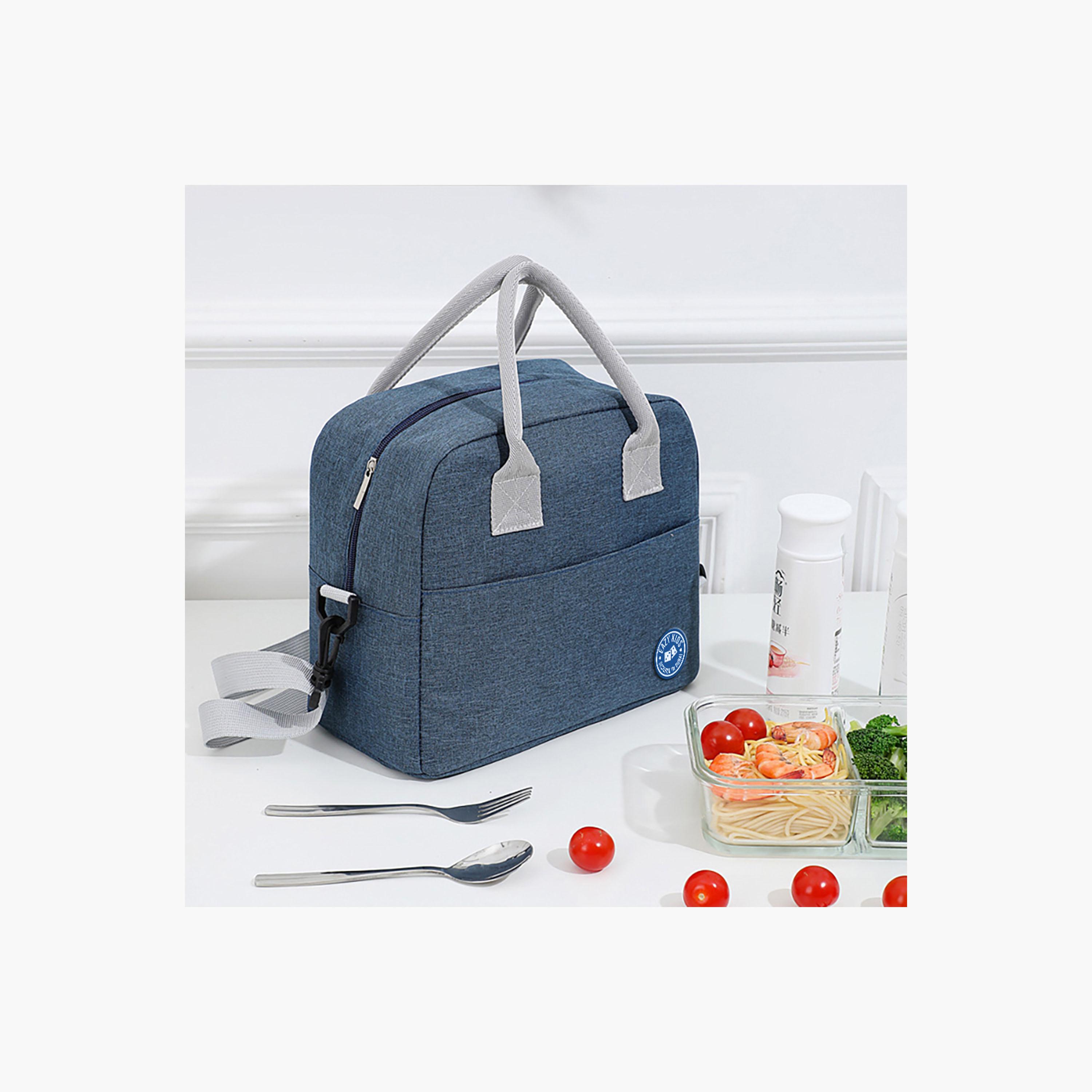 صندوق غداء بينتو ستانلس ستيل 945 مل مع حقيبة غداء عازلة للحرارة من إيزي كيدز-school-lunchessentials-lunchboxes-image-10