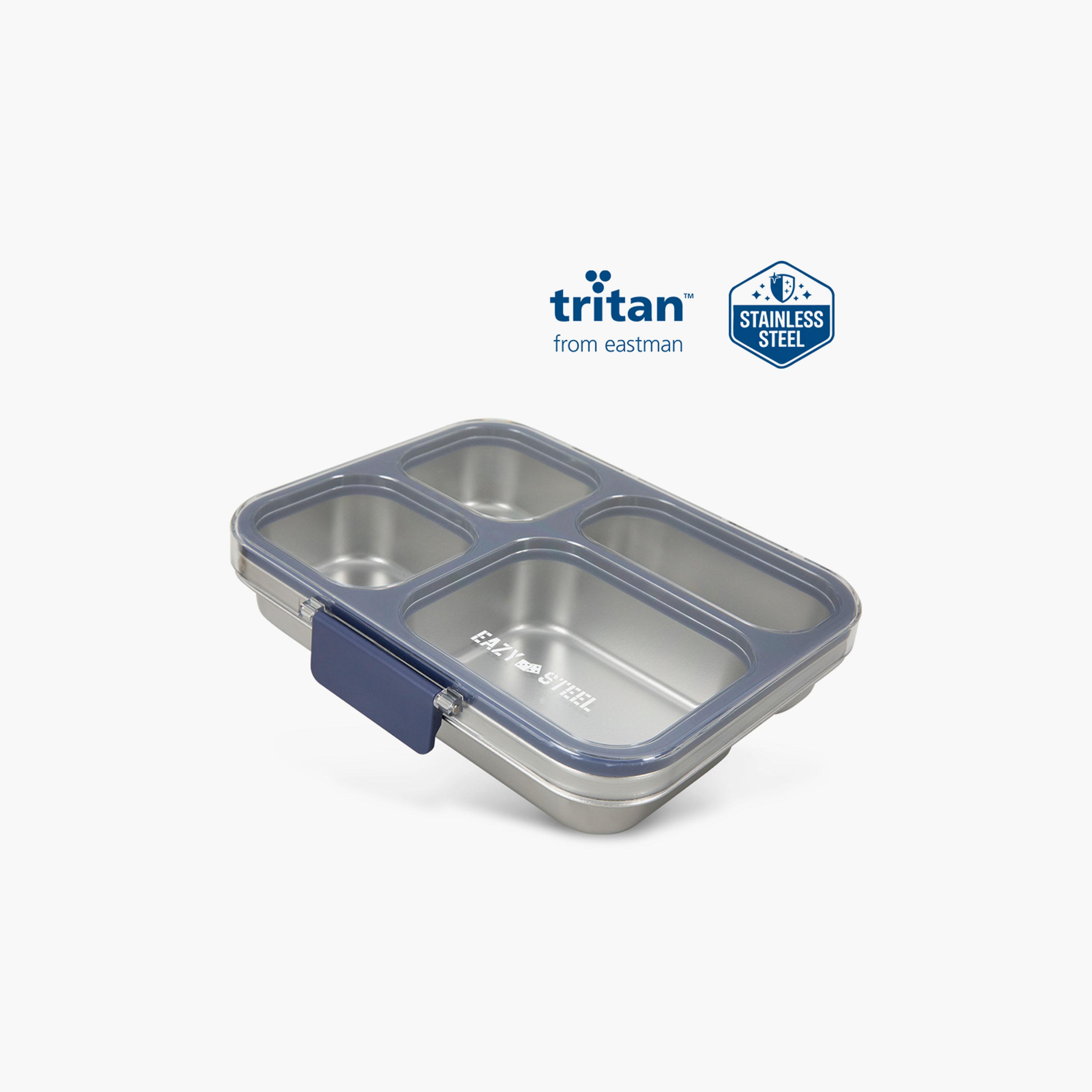 صندوق غداء بينتو ستانلس ستيل 945 مل مع حقيبة غداء عازلة للحرارة من إيزي كيدز-school-lunchessentials-lunchboxes-image-13