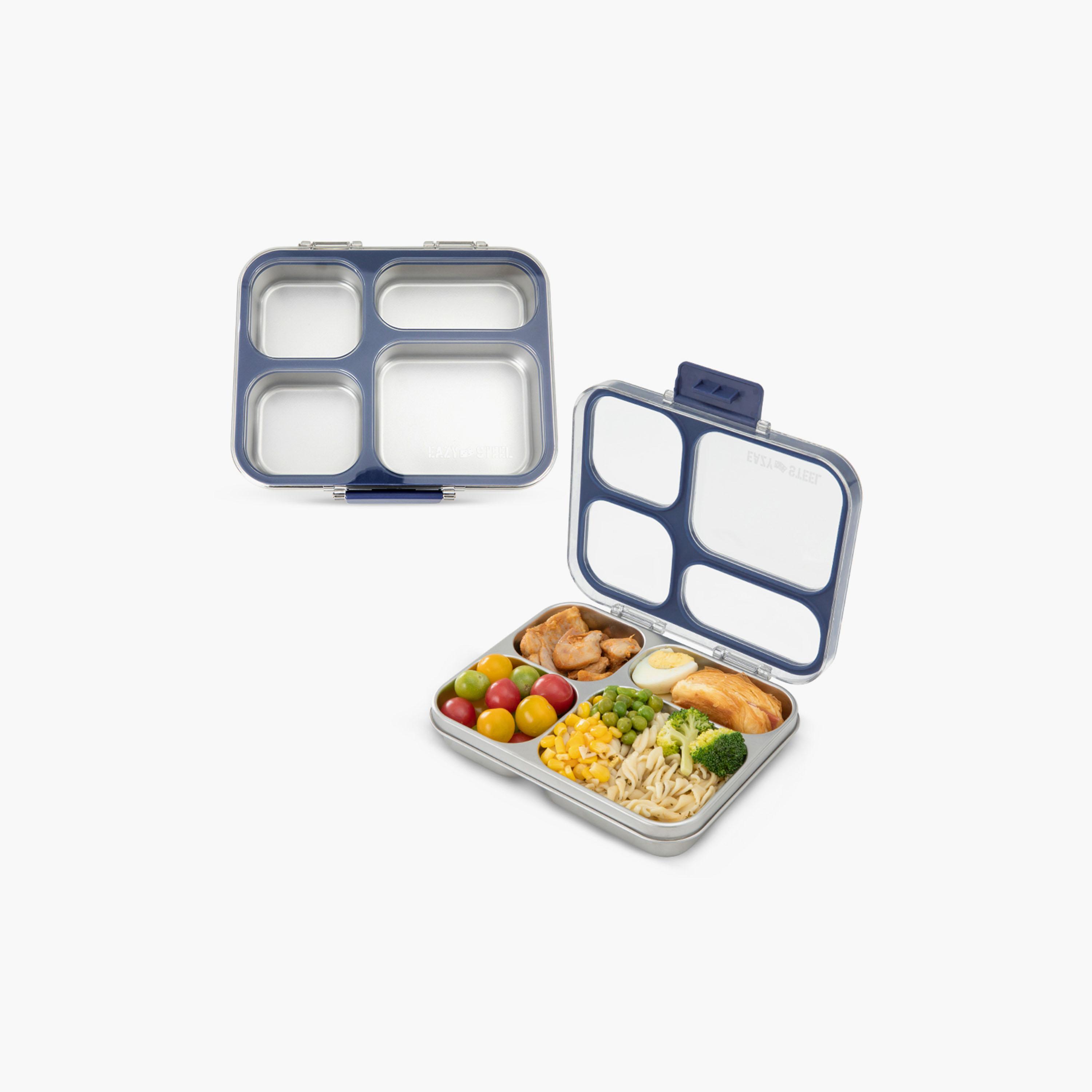 صندوق غداء بينتو ستانلس ستيل 945 مل مع حقيبة غداء عازلة للحرارة من إيزي كيدز-school-lunchessentials-lunchboxes-image-8