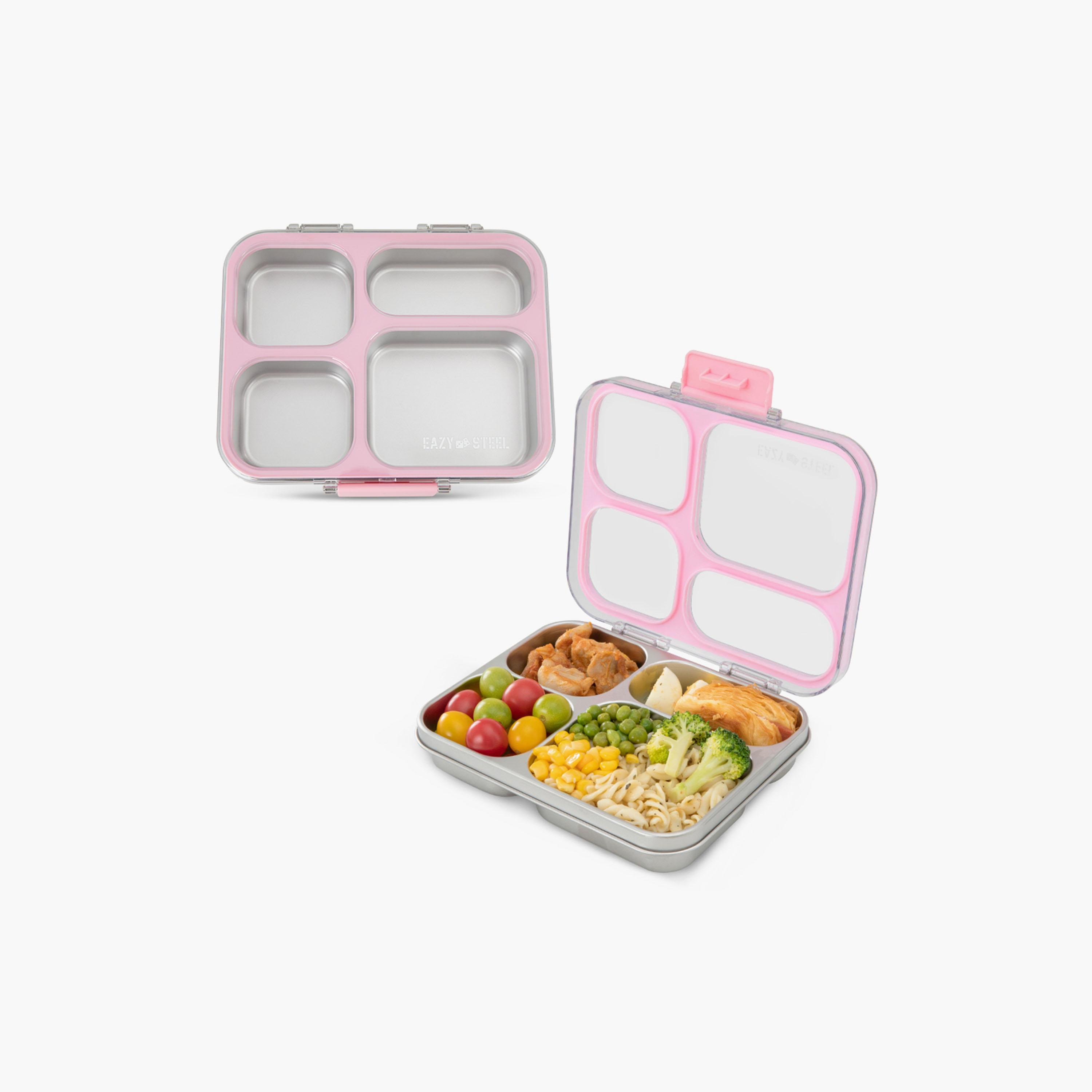 صندوق غداء بينتو ستانلس ستيل 945 مل مع حقيبة غداء عازلة للحرارة من إيزي كيدز-school-lunchessentials-lunchboxes-image-5