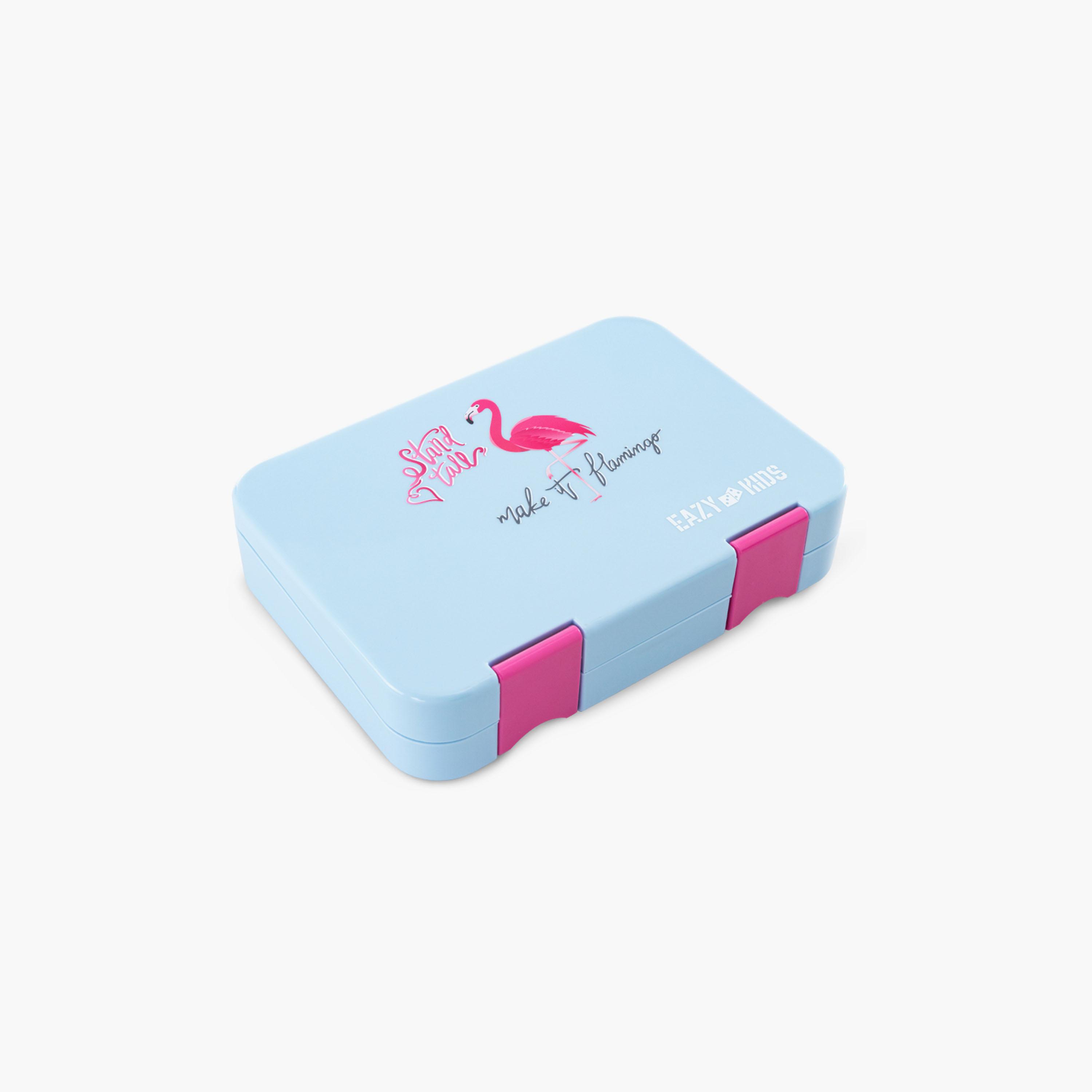 صندوق غداء بينتو بـ 4 أقسام مع زجاجة مياه بغطاء قلاب من إيزي كيدز - 750 مل-school-lunchessentials-lunchboxes-image-15