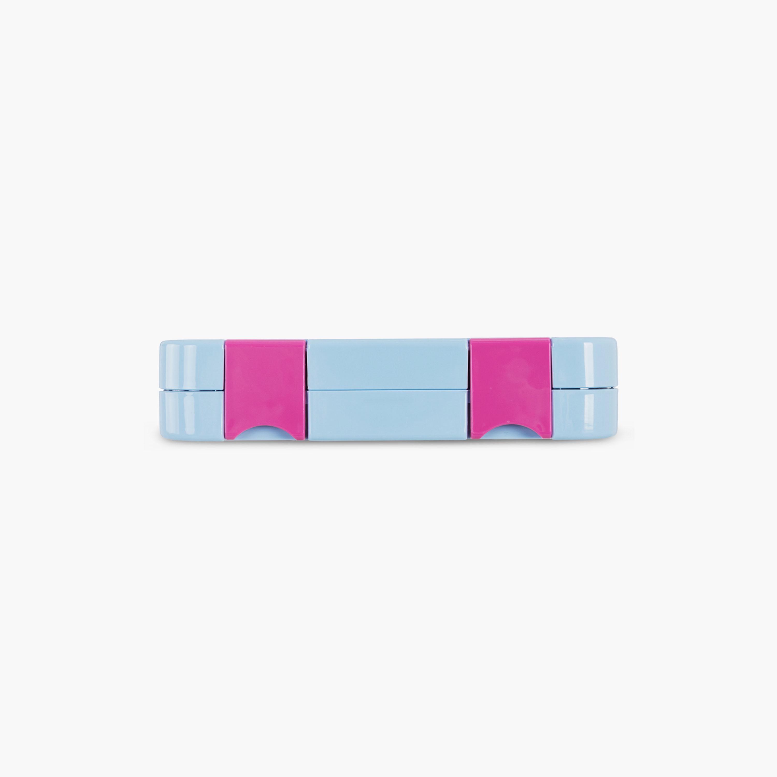صندوق غداء بينتو بـ 4 أقسام مع زجاجة مياه بغطاء قلاب من إيزي كيدز - 750 مل-school-lunchessentials-lunchboxes-image-16