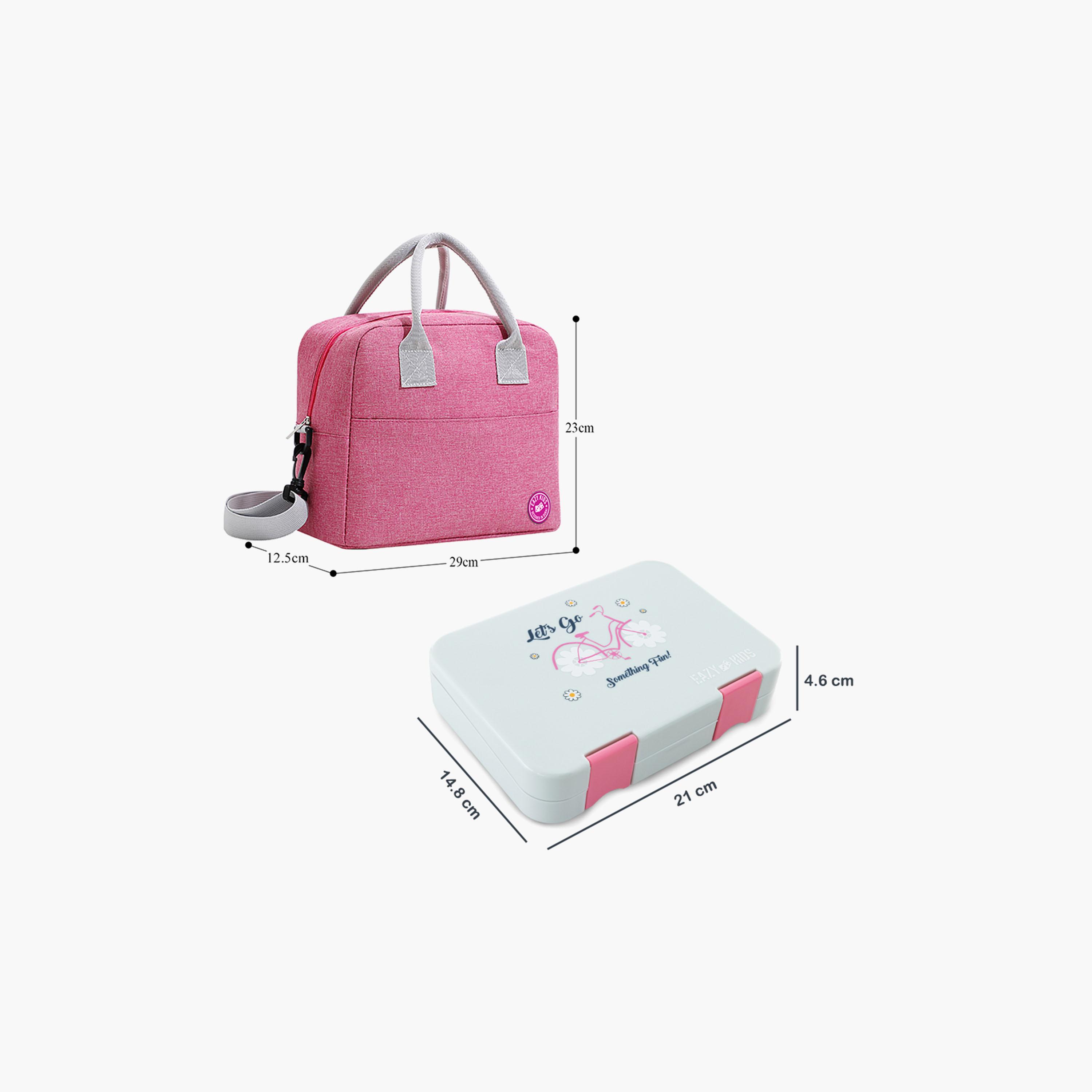 Eazy Kids 4 Compartment Bento Lunch Box with Insulated Lunch Bag-school-lunchessentials-lunchboxes-image-7