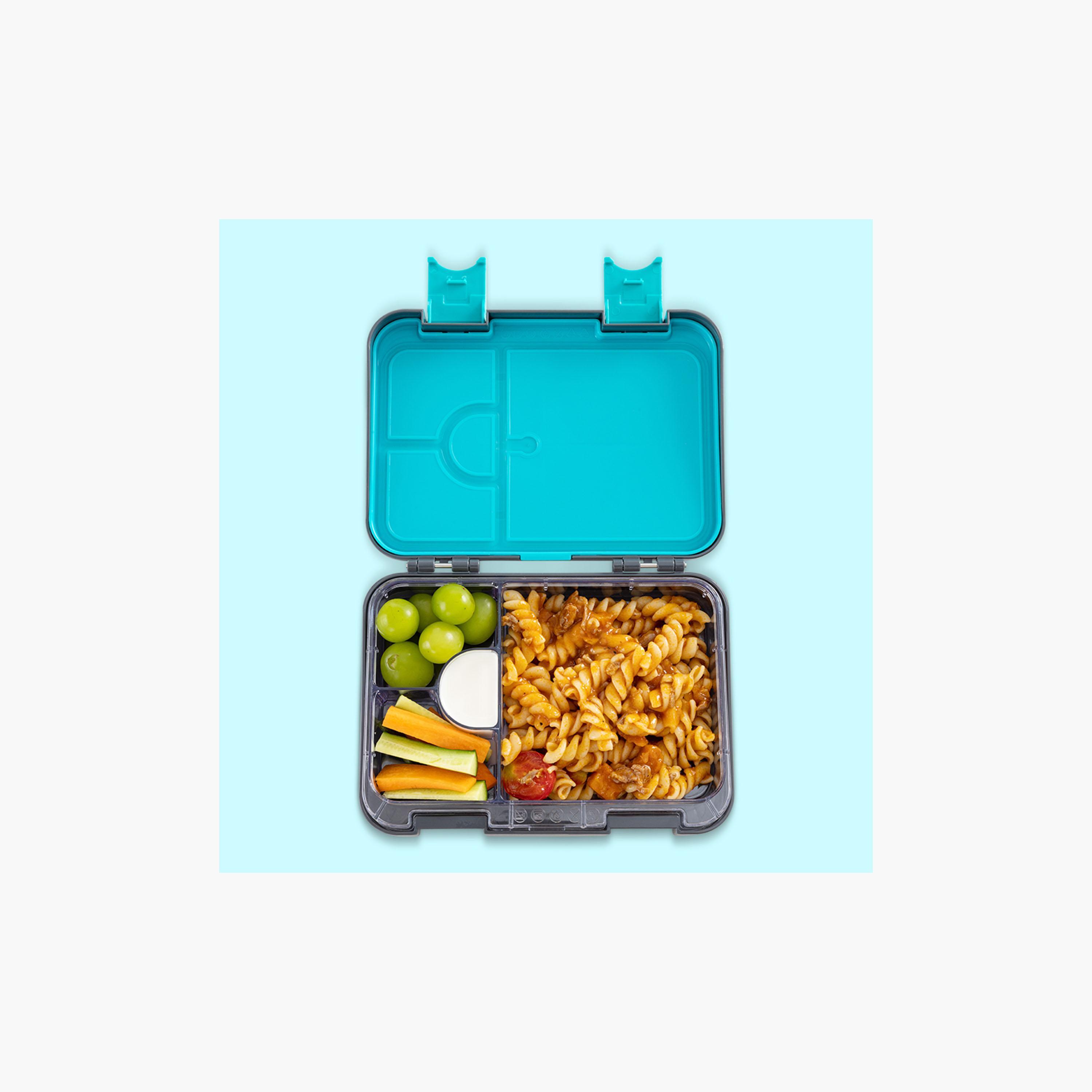 Eazy Kids 4 Compartment Bento Lunch Box with Insulated Lunch Bag & Water Bottle - 750 ml-school-lunchessentials-lunchboxes-image-18