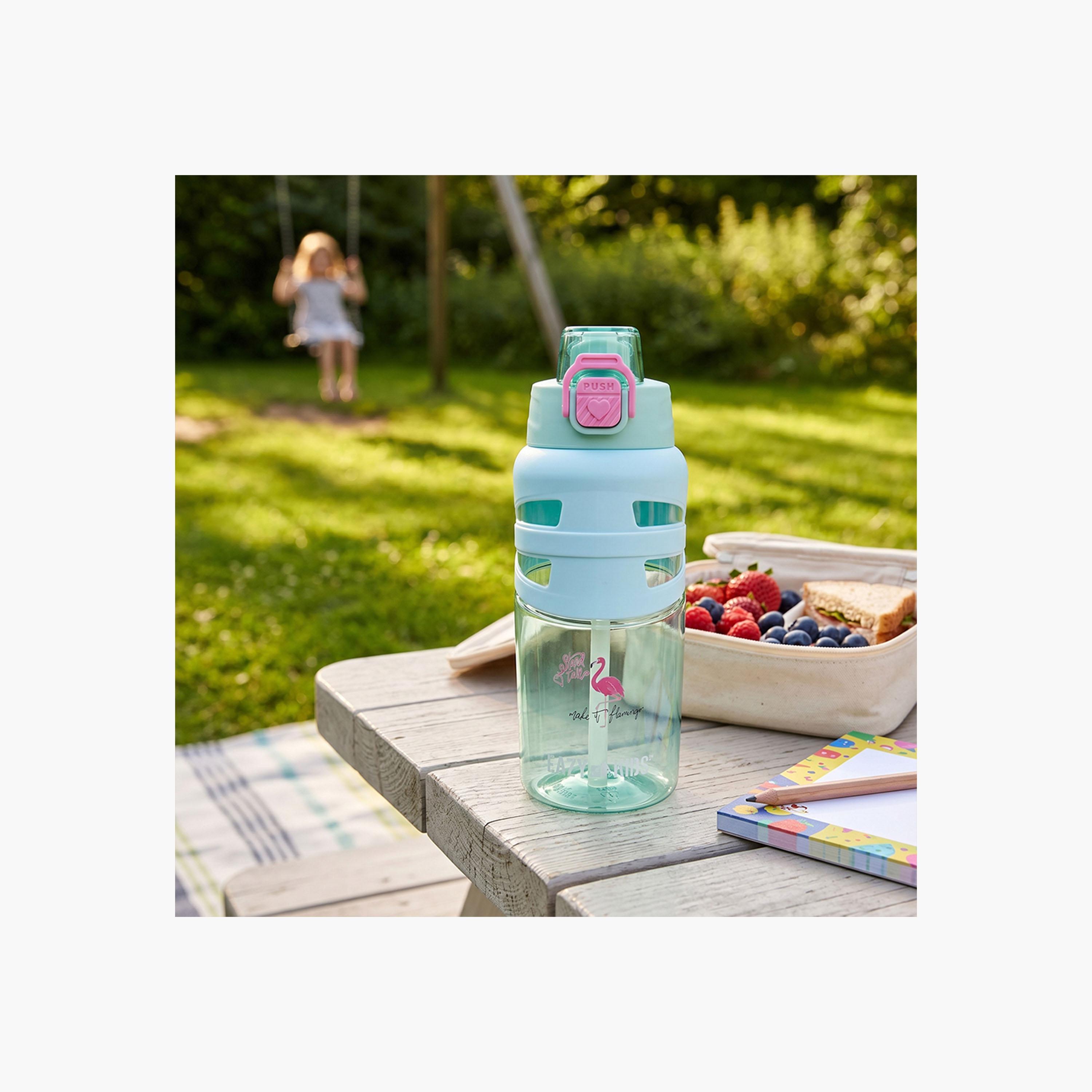 Eazy Kids 4 Compartment Bento Lunch Box with Insulated Lunch Bag & Water Bottle - 750 ml-school-lunchessentials-lunchboxes-image-6