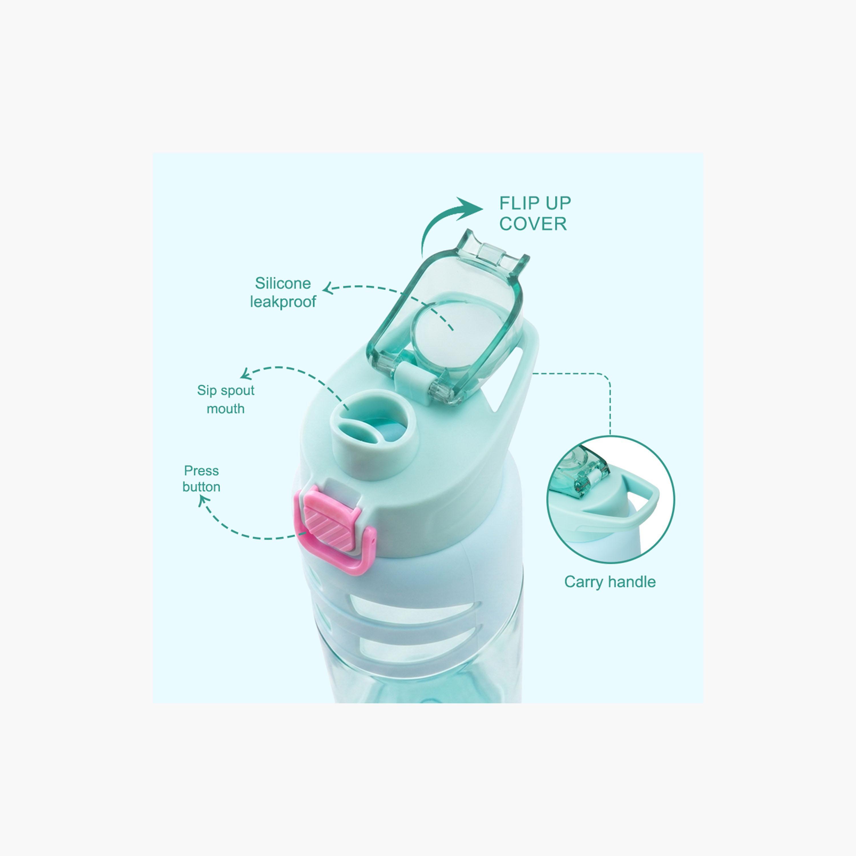 Eazy Kids 4 Compartment Bento Lunch Box with Insulated Lunch Bag & Water Bottle - 750 ml-school-lunchessentials-lunchboxes-image-9