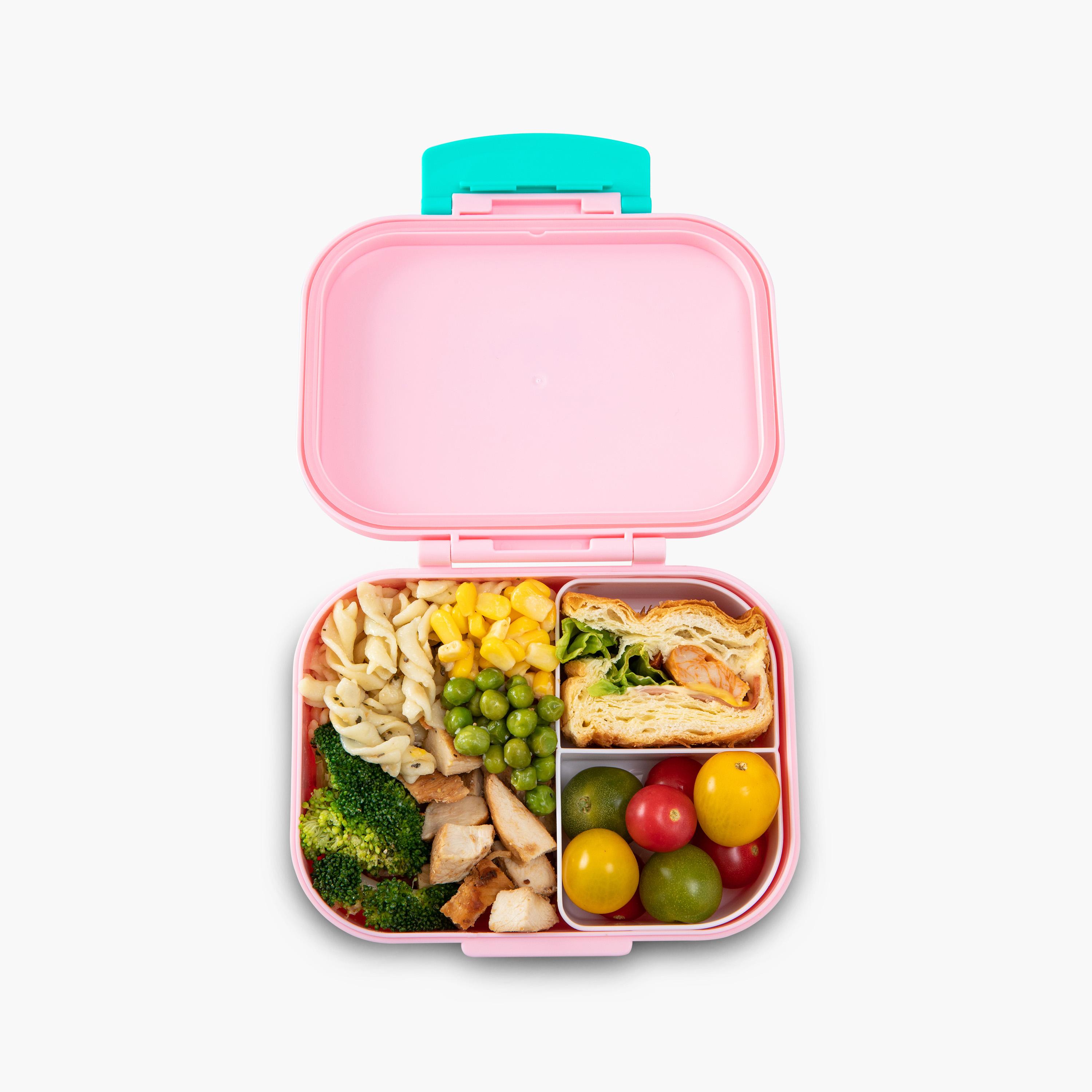 طقم صناديق غداء بينتو قطعتين خالي من مادة BPA ومقاوم للتسريب من إيزي كيدز-school-lunchessentials-lunchboxes-image-14
