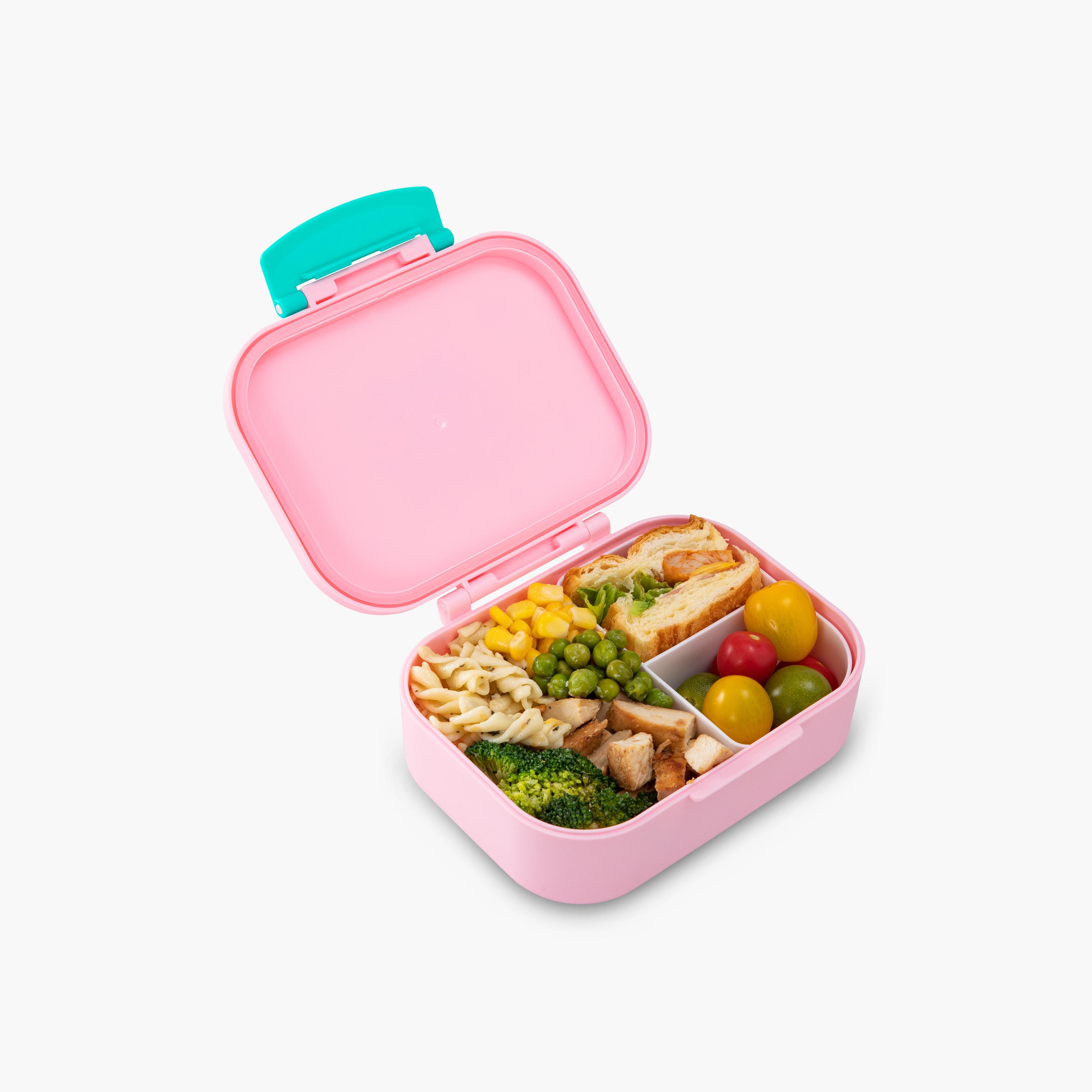 طقم صناديق غداء بينتو قطعتين خالي من مادة BPA ومقاوم للتسريب من إيزي كيدز-school-lunchessentials-lunchboxes-image-2