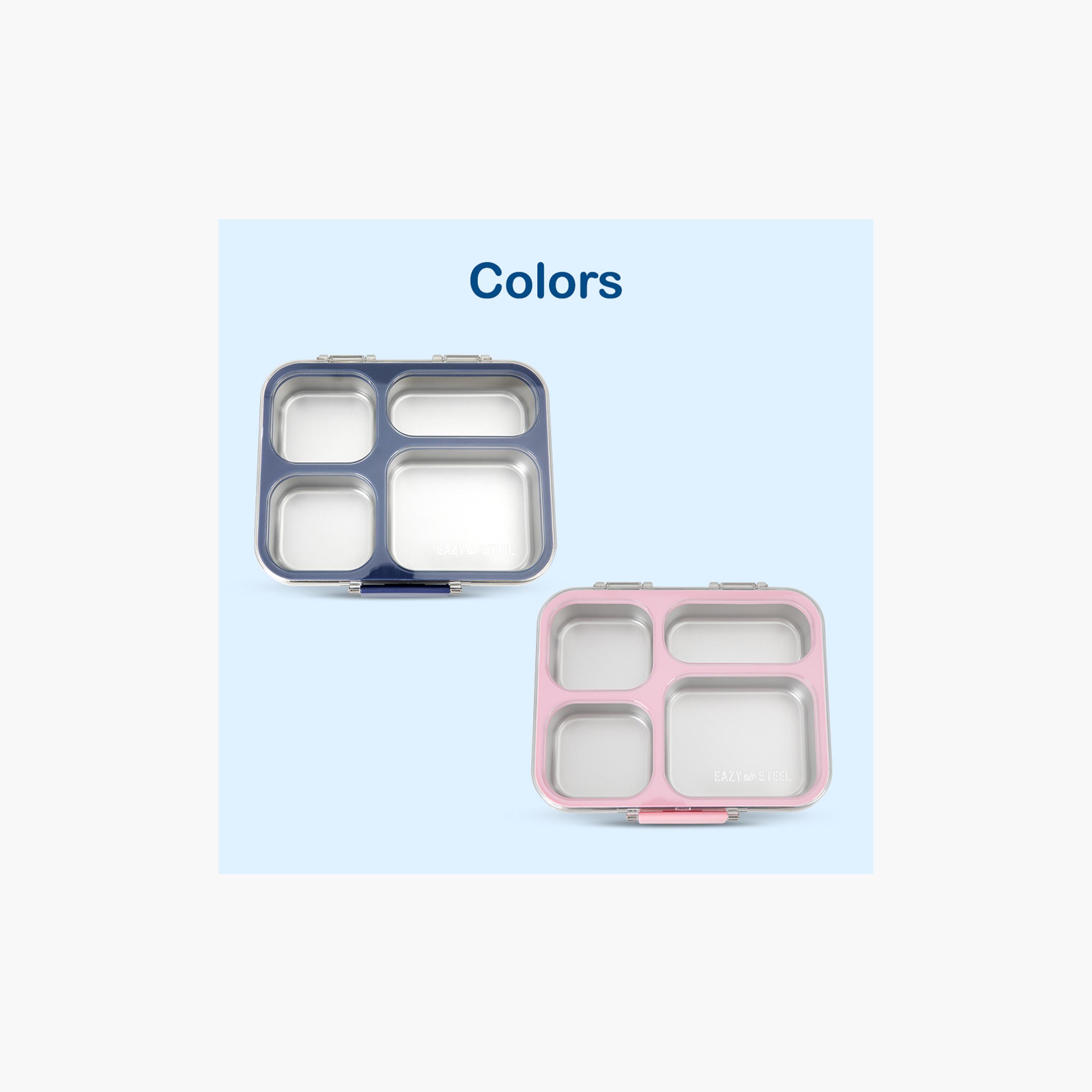 صندوق غداء بينتو ستانلس ستيل مع غطاء تريتان من إيزي كيدز-school-lunchessentials-lunchboxes-image-10