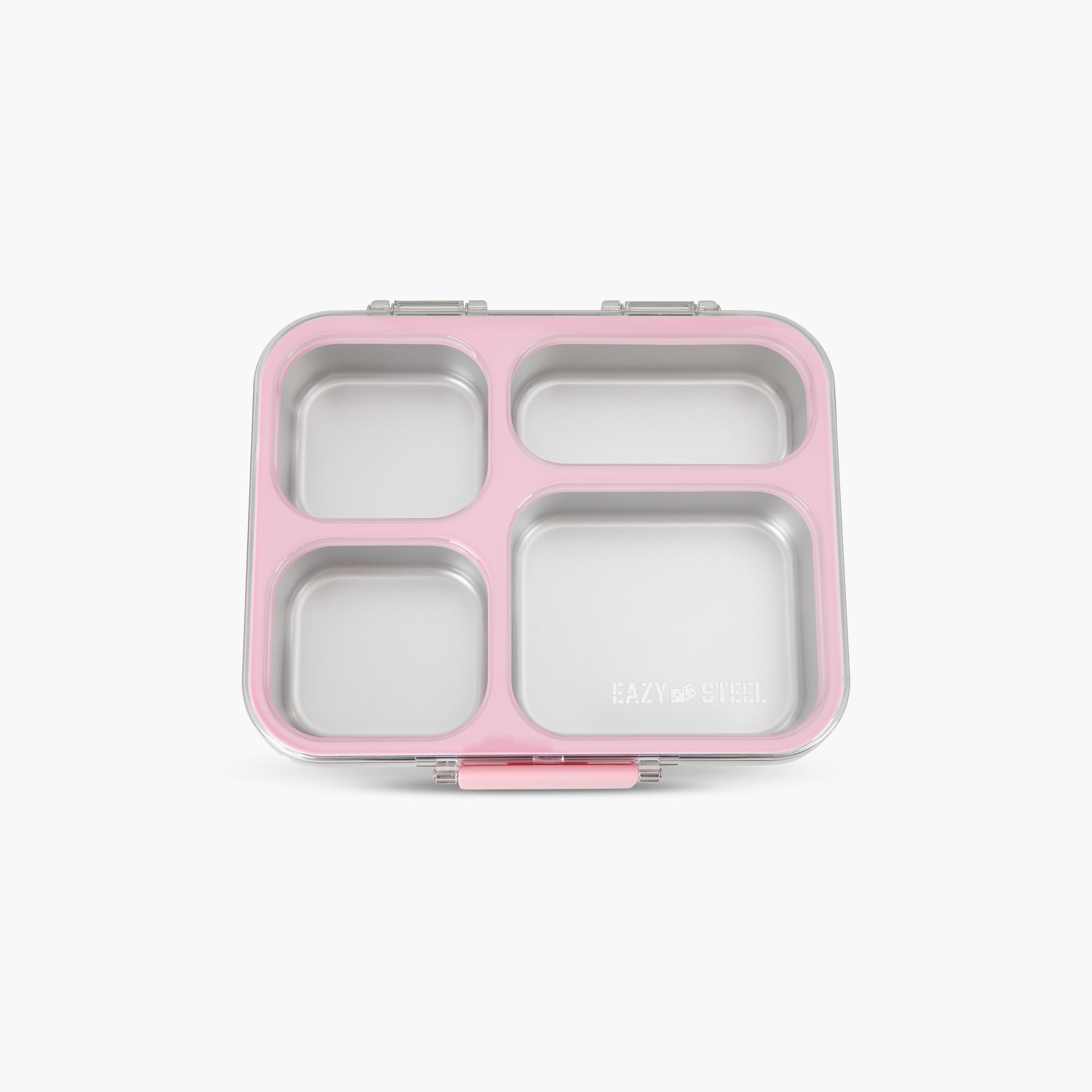 صندوق غداء بينتو ستانلس ستيل مع غطاء تريتان من إيزي كيدز-school-lunchessentials-lunchboxes-image-4