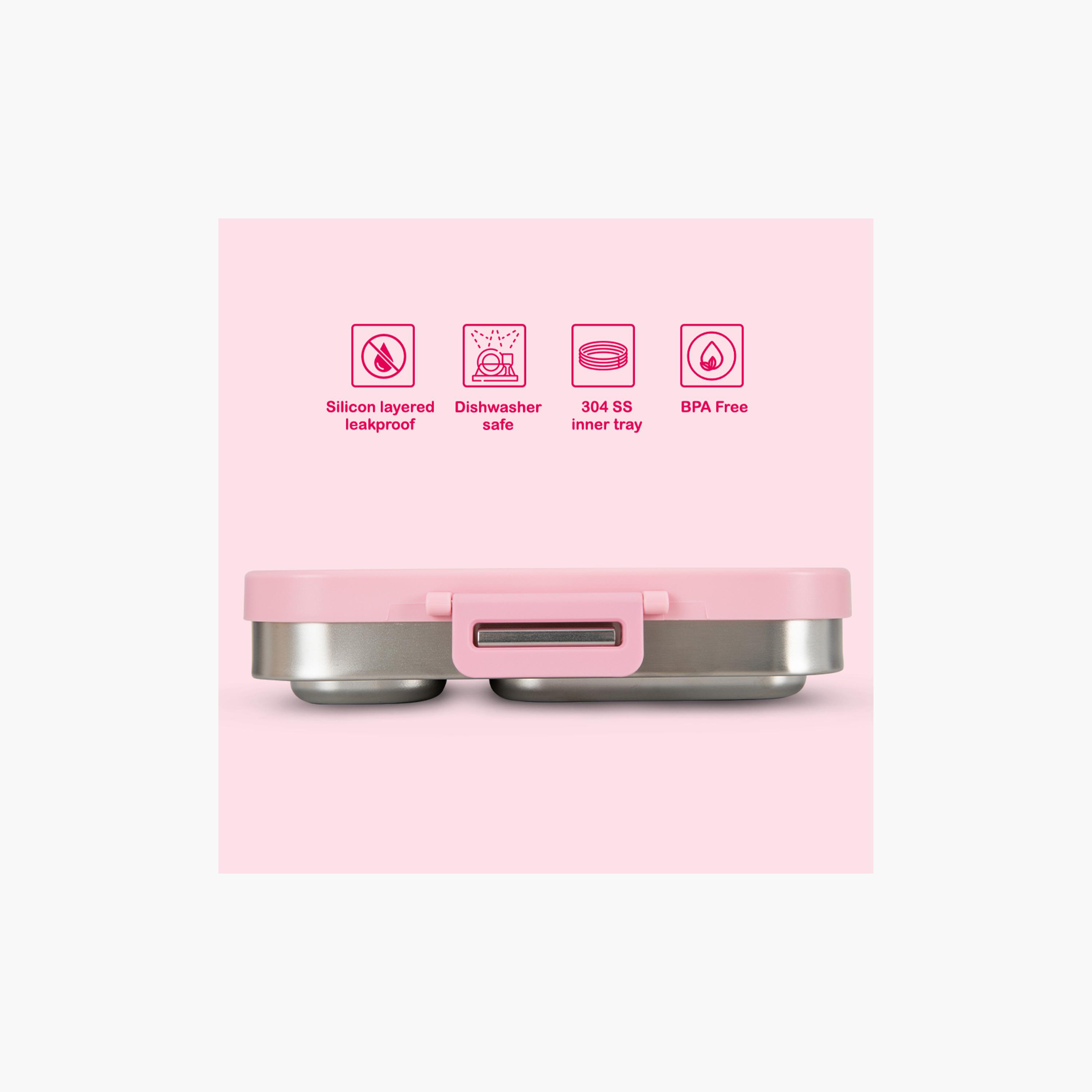Eazy Kids Premium Stainless Steel Bento Lunch Box with Silicon Lid-school-lunchessentials-lunchboxes-image-5