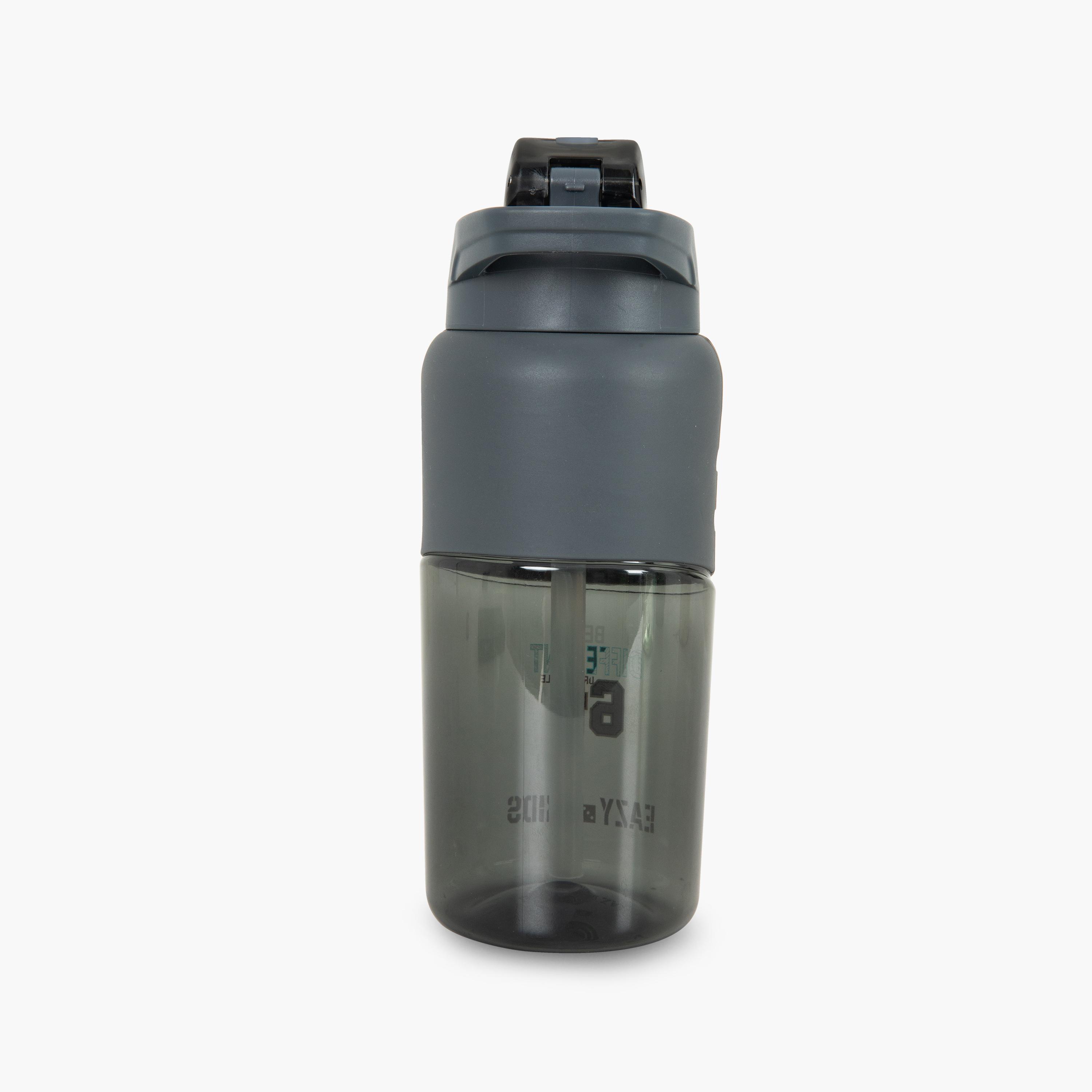 Eazy Kids BPA Free Spout & Straw Flip Top Water Bottle - 750 ml-school-waterbottles-image-10