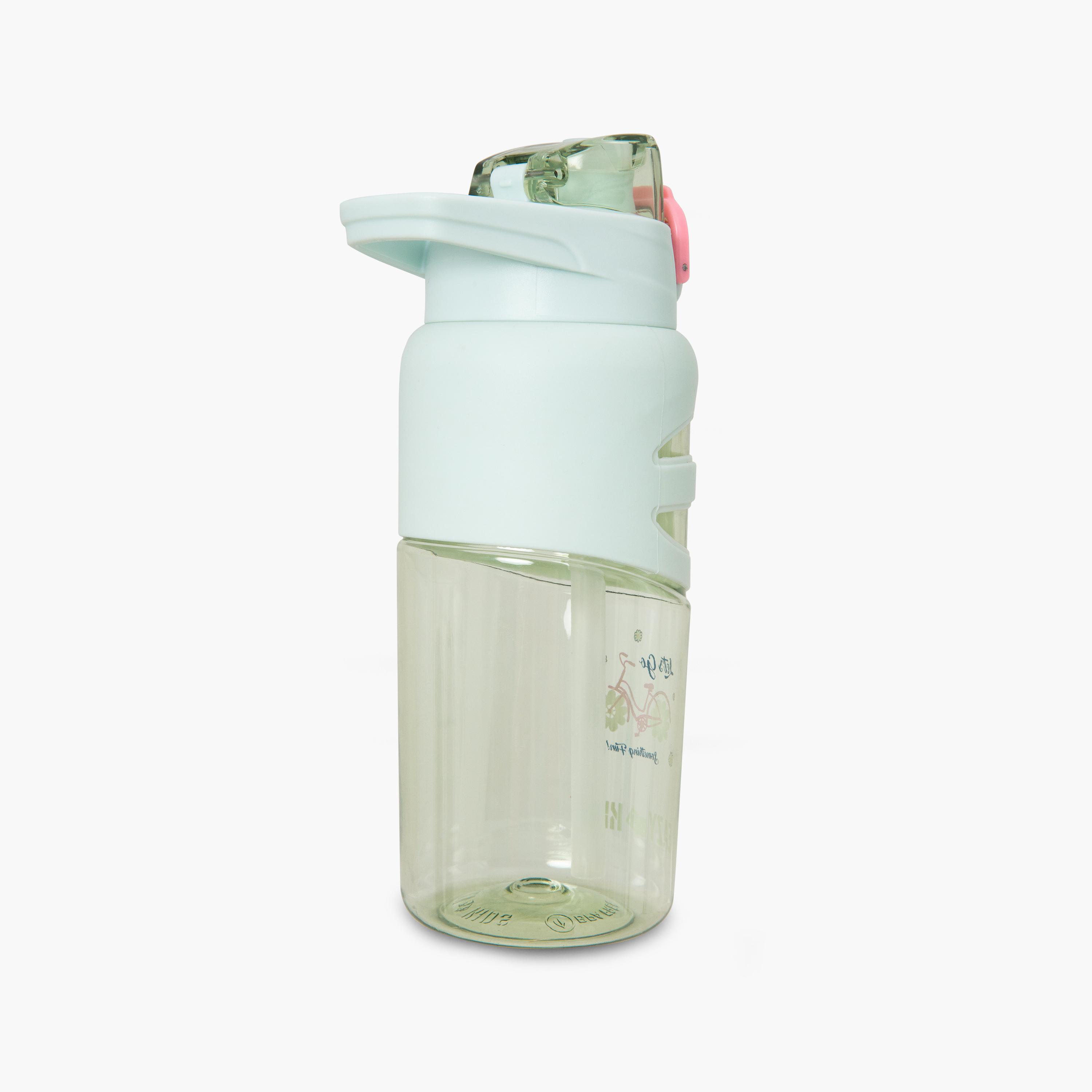 Eazy Kids BPA Free Spout & Straw Flip Top Water Bottle - 750 ml-school-waterbottles-image-7