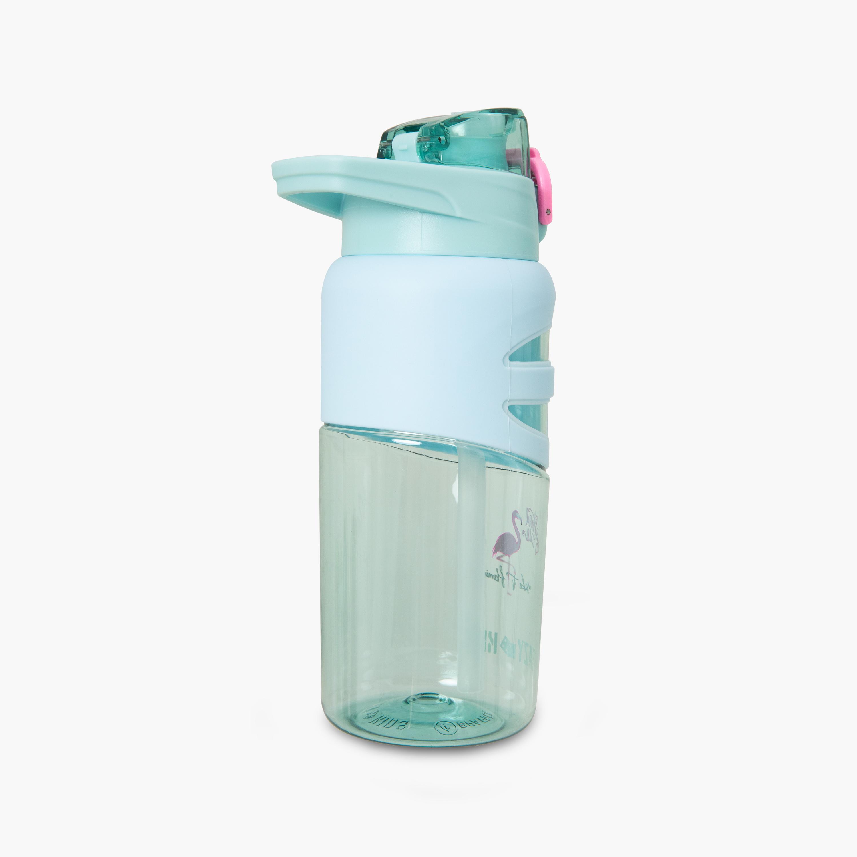 Eazy Kids BPA Free Spout & Straw Flip Top Water Bottle - 750 ml-school-waterbottles-image-7