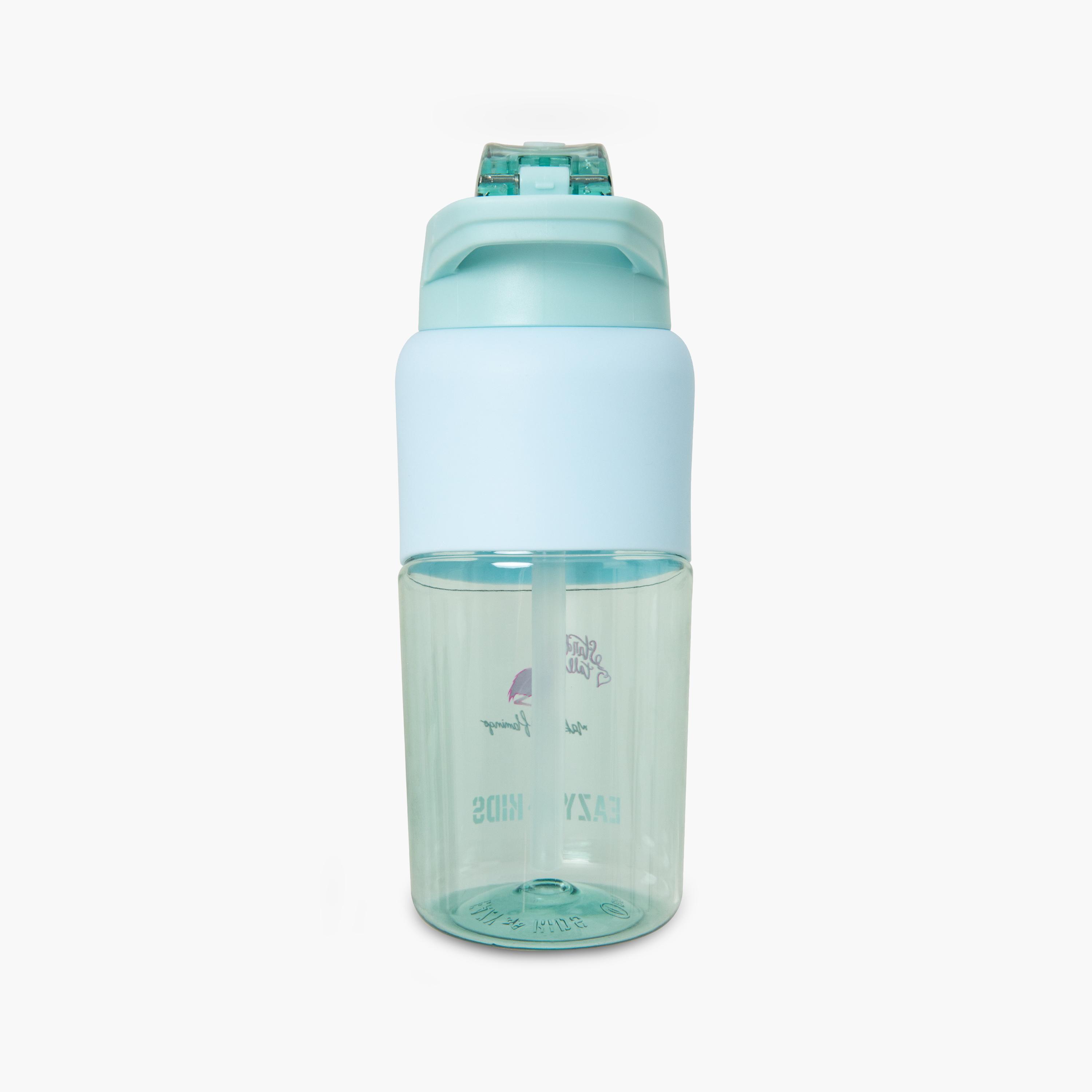 Eazy Kids BPA Free Spout & Straw Flip Top Water Bottle - 750 ml-school-waterbottles-image-9