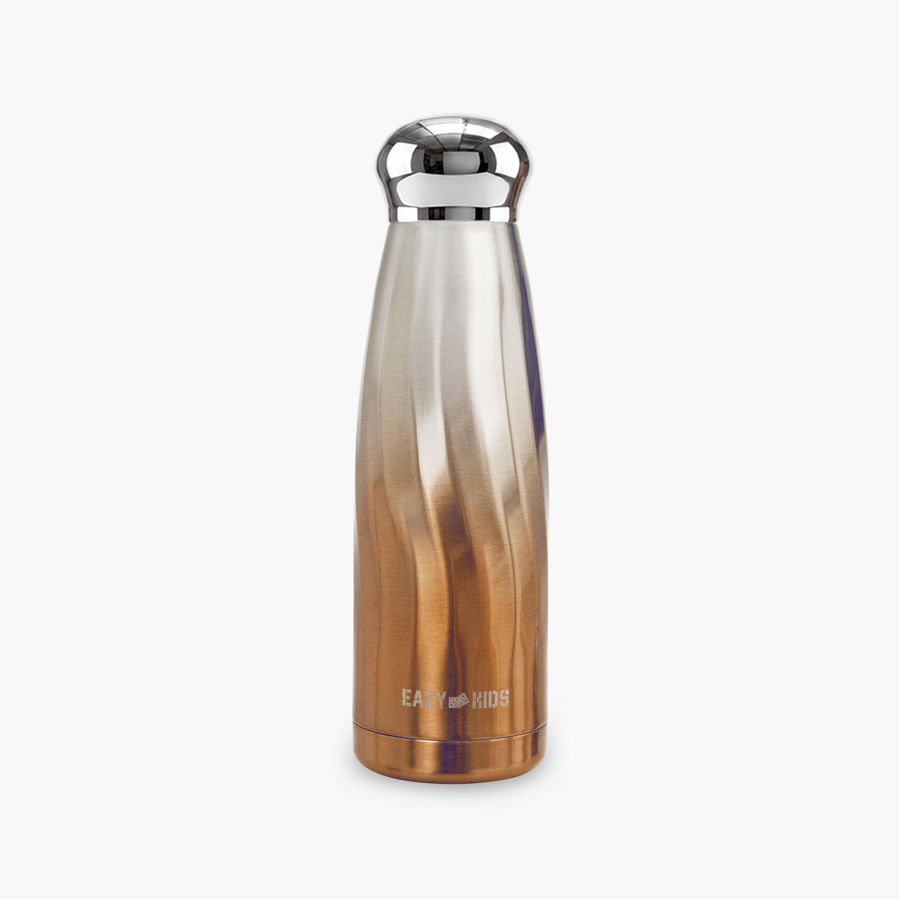 Eazy Kids Double Walled Stainless Steel Water Bottle - 420 ml-school-waterbottles-image-1