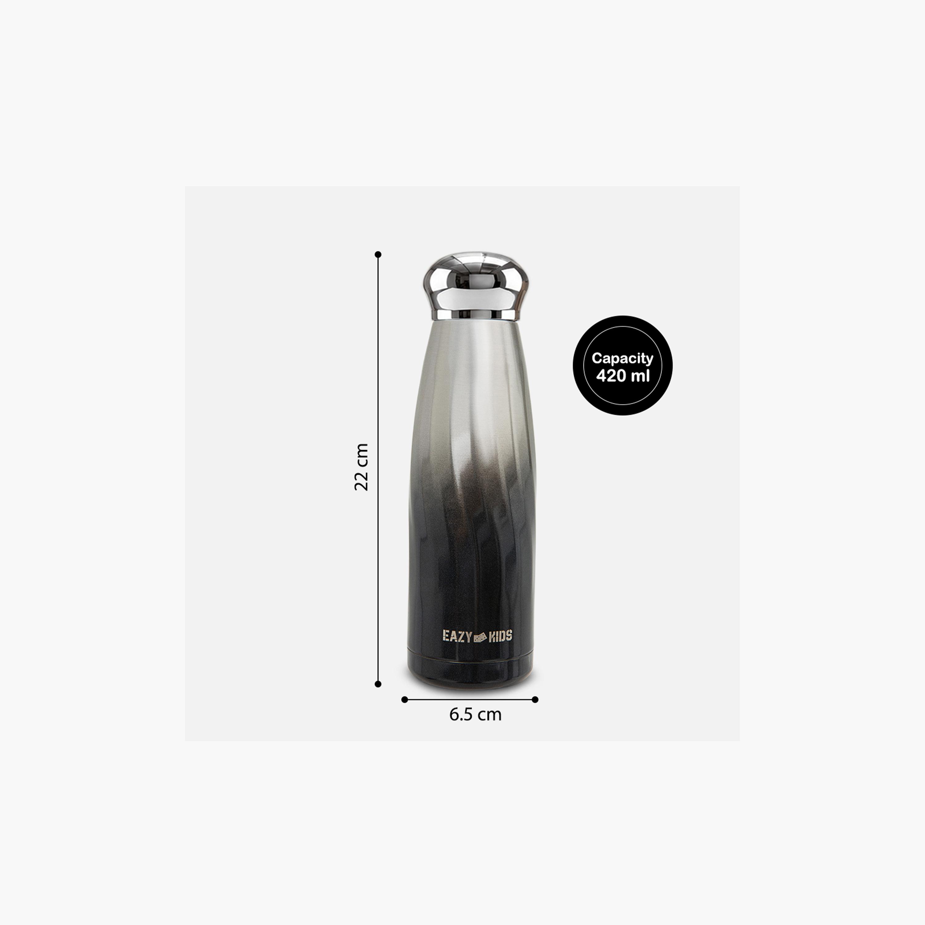 زجاجة مياه جدار مزدوج ستانلس ستيل من إيزي كيدز - 420 مل-school-waterbottles-image-8