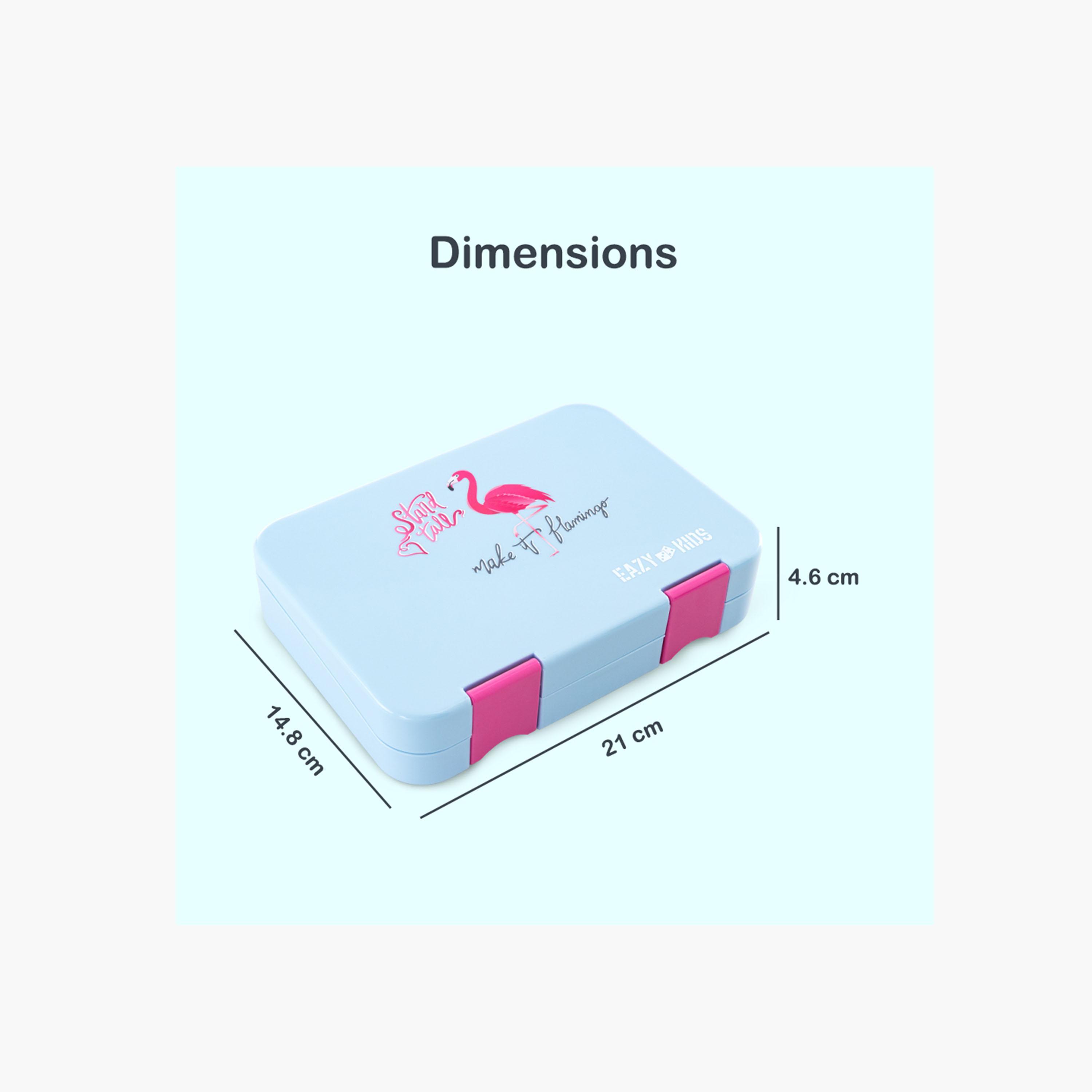 Eazy Kids 4 Compartment Leak Proof BPA Free Bento Lunch Box-school-lunchessentials-lunchboxes-image-4