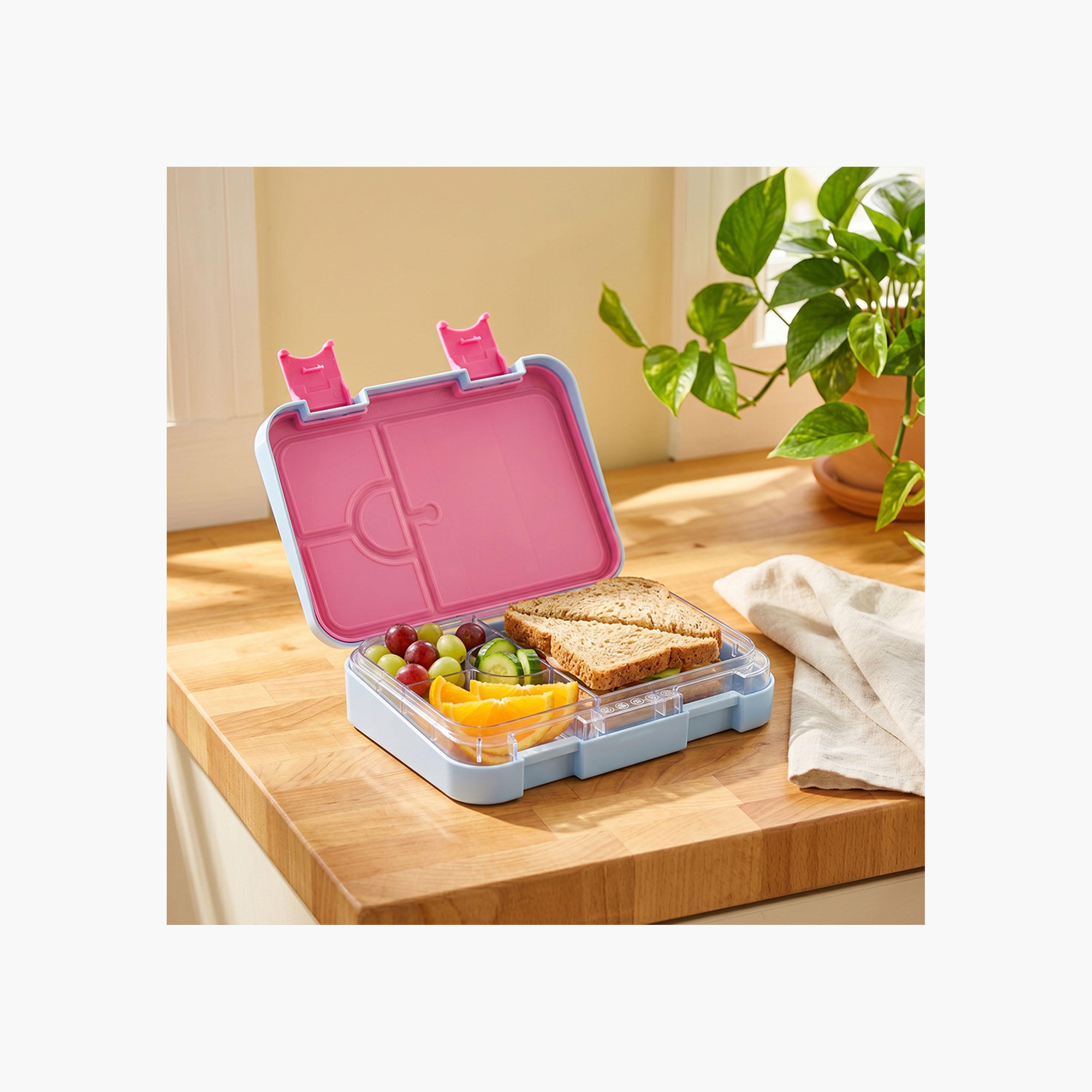 Eazy Kids 4 Compartment Leak Proof BPA Free Bento Lunch Box-school-lunchessentials-lunchboxes-image-6
