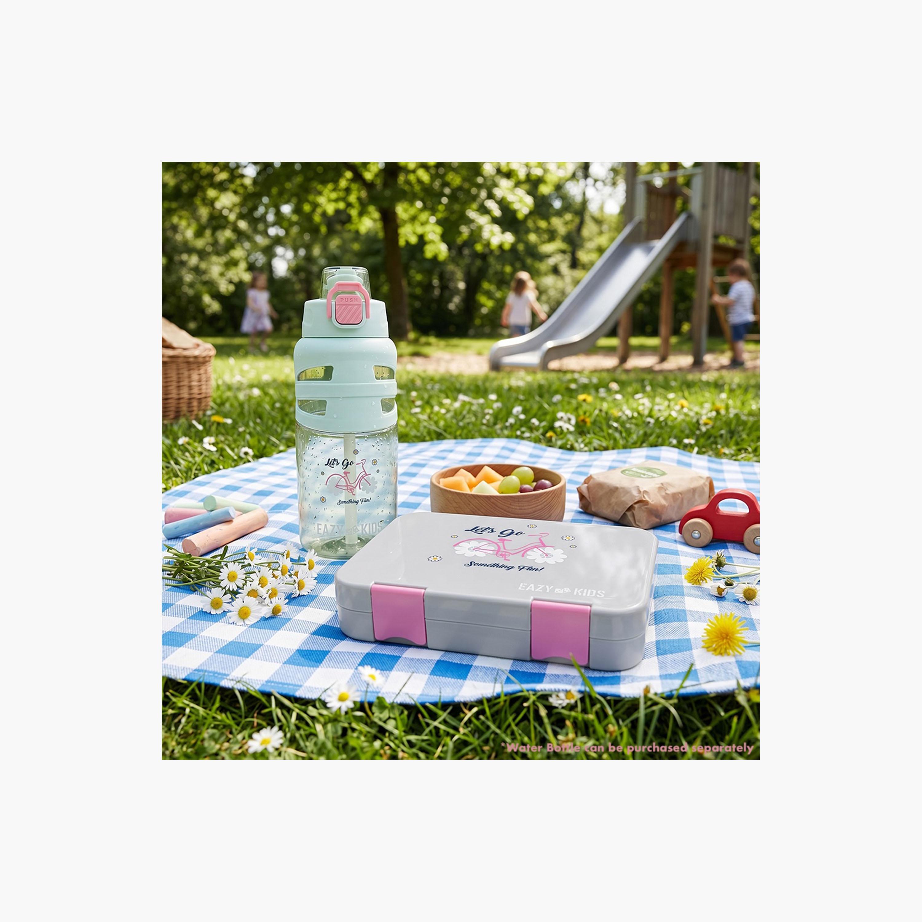 صندوق غداء بينتو بـ 4 أقسام ومقاوم للتسريب وخالي من مادة BPA من إيزي كيدز-school-lunchessentials-lunchboxes-image-12