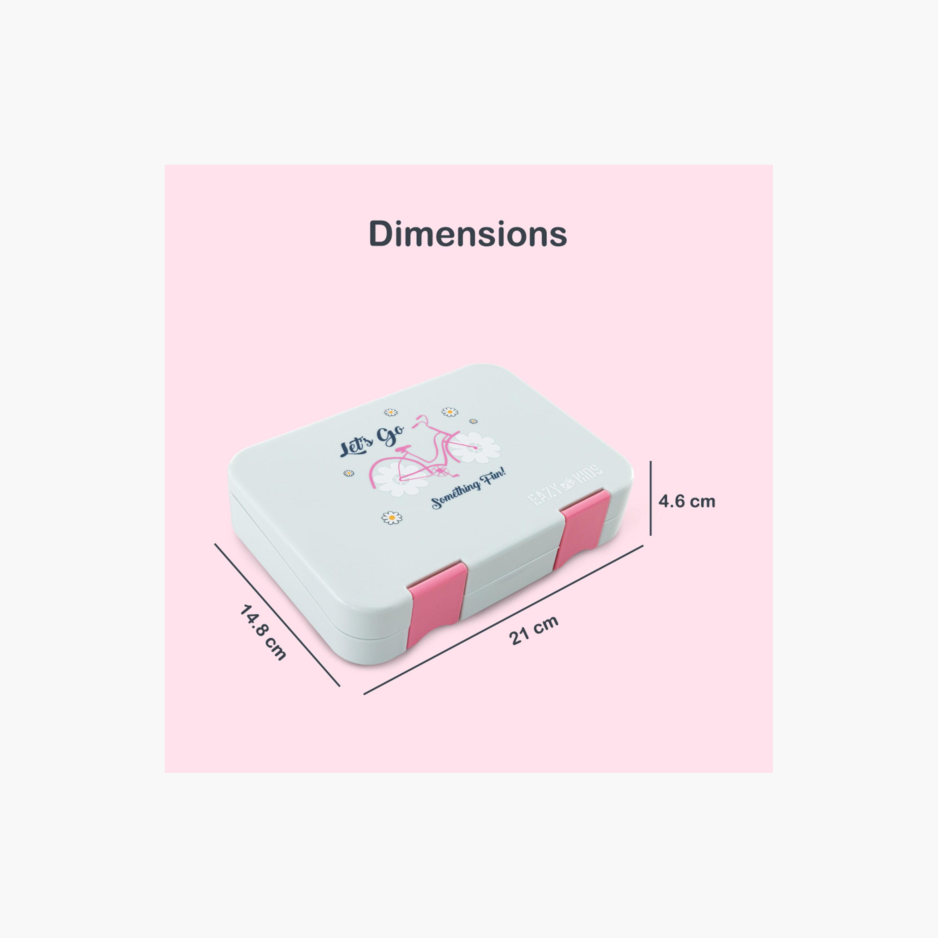 صندوق غداء بينتو بـ 4 أقسام ومقاوم للتسريب وخالي من مادة BPA من إيزي كيدز-school-lunchessentials-lunchboxes-image-4