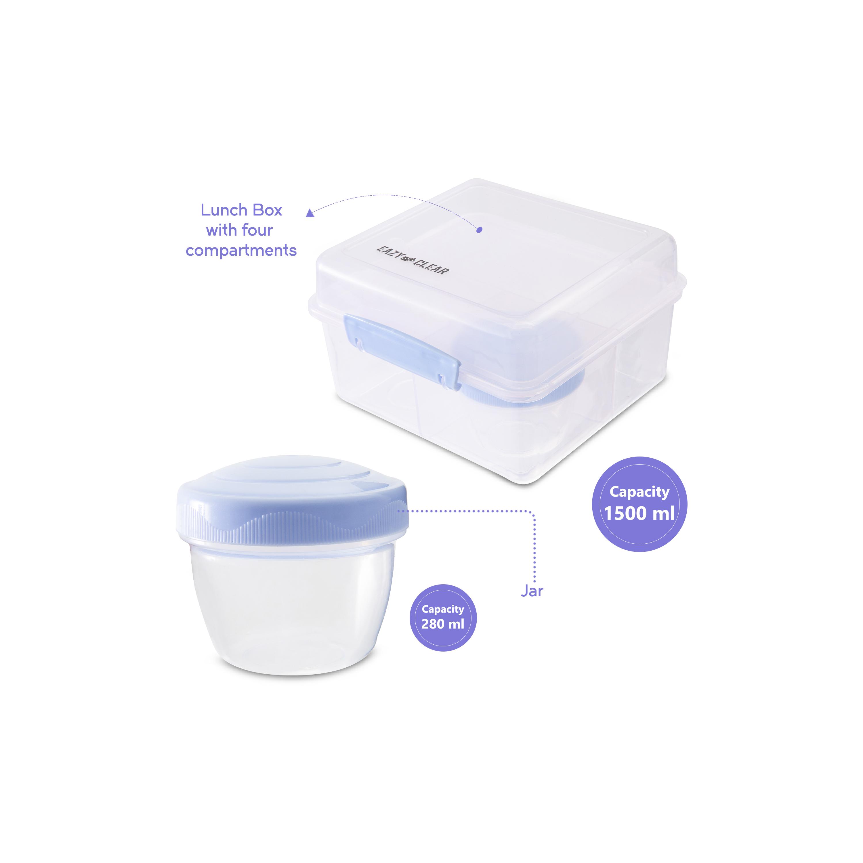 Eazy Kids 4-Compartment Lunch & Snack Box with Food Jar-school-lunchessentials-lunchboxes-image-5