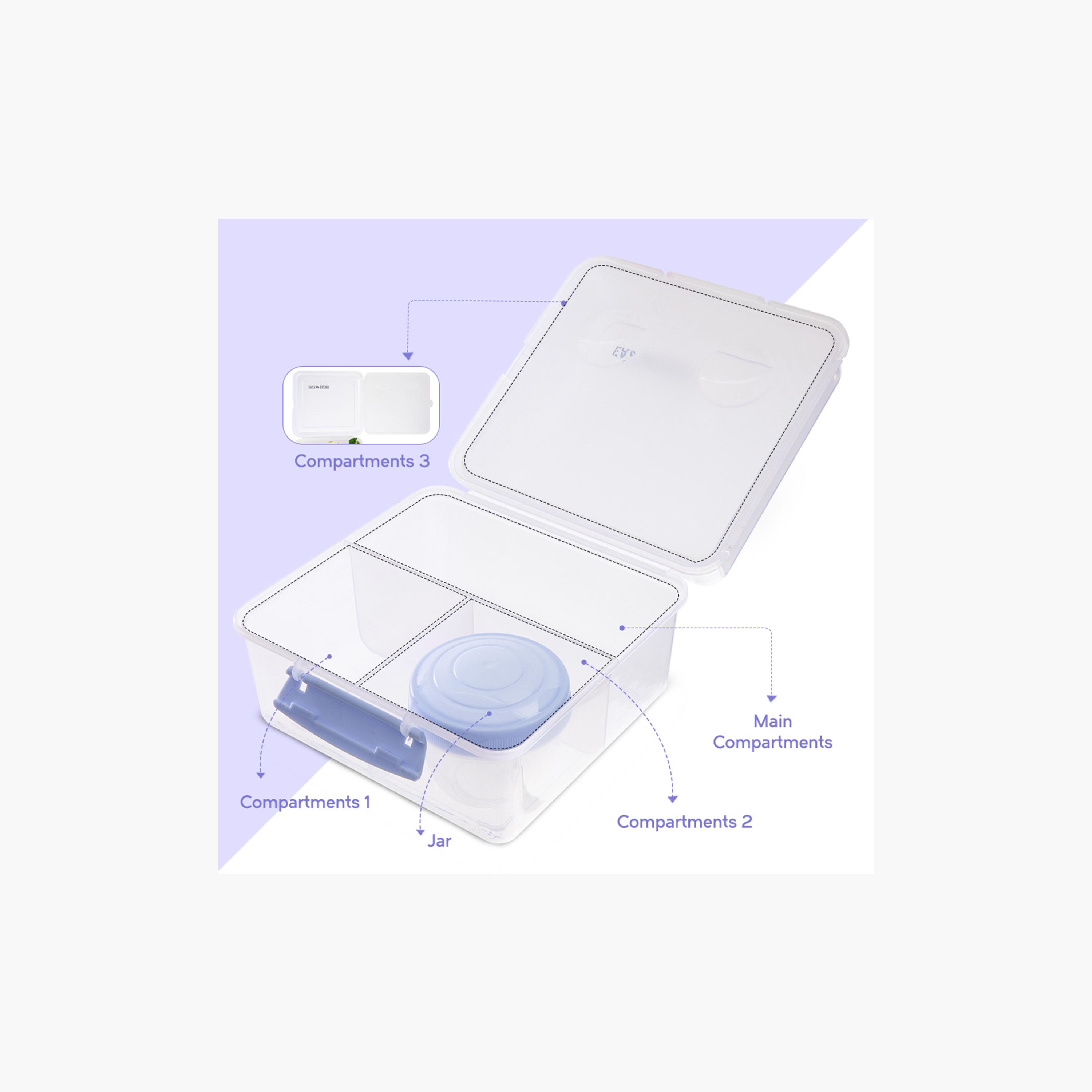 Eazy Kids 4-Compartment Lunch & Snack Box with Food Jar-school-lunchessentials-lunchboxes-image-9