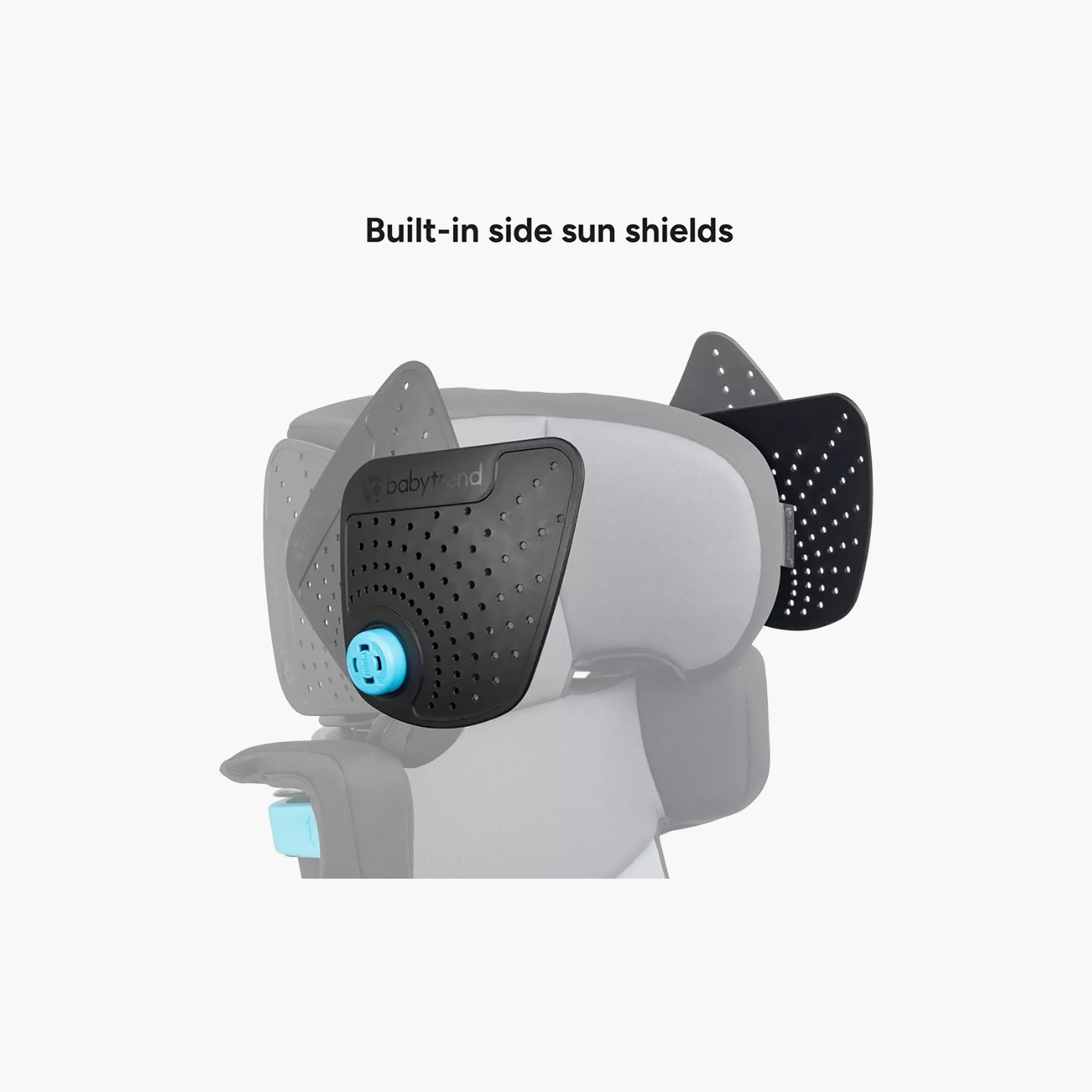 Baby Trend Koa Slim High Back Booster Car Seat with Side Sun Visors and Latch-baby-gear-carseats-image-12