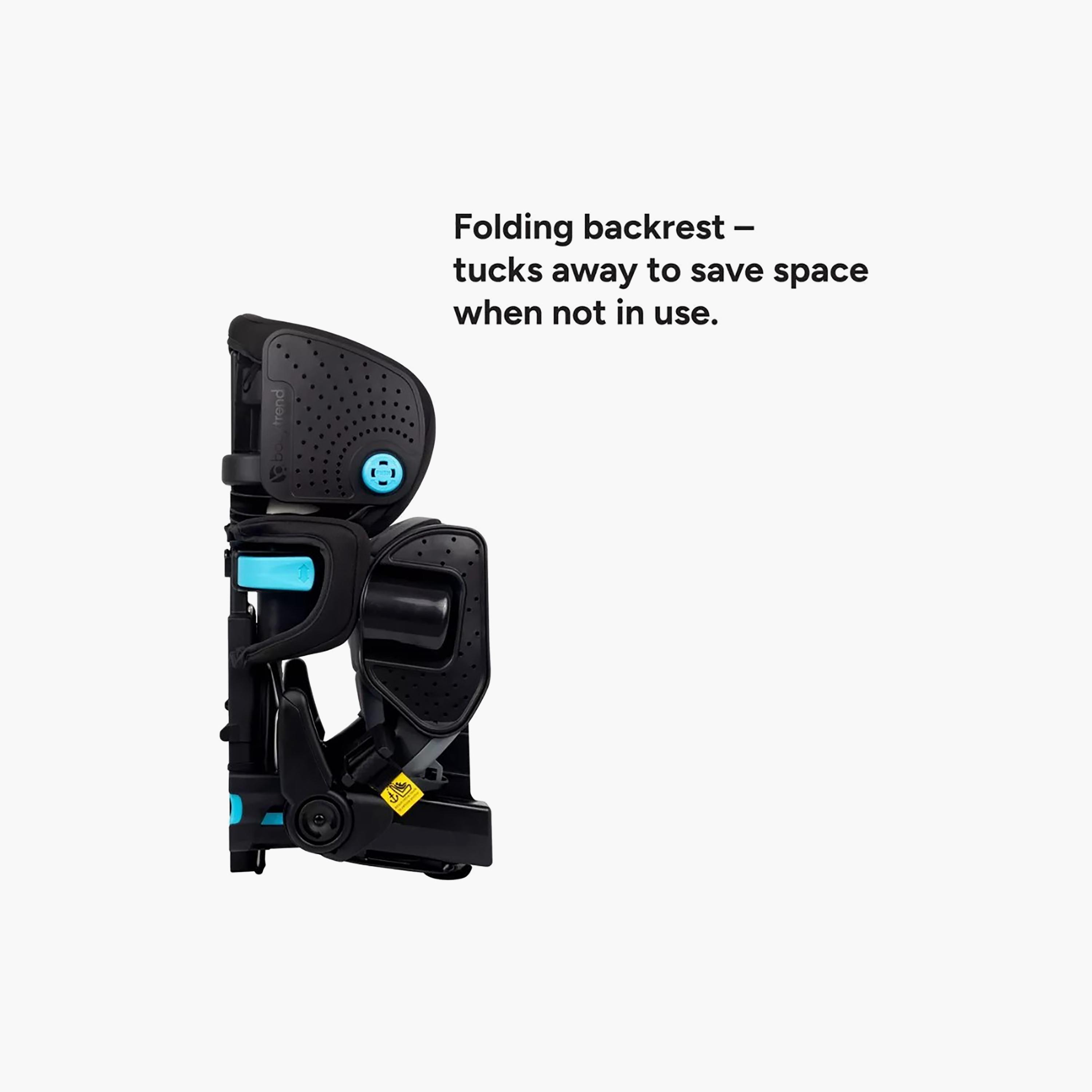 Baby Trend Koa Slim High Back Booster Car Seat with Side Sun Visors and Latch-baby-gear-carseats-image-3