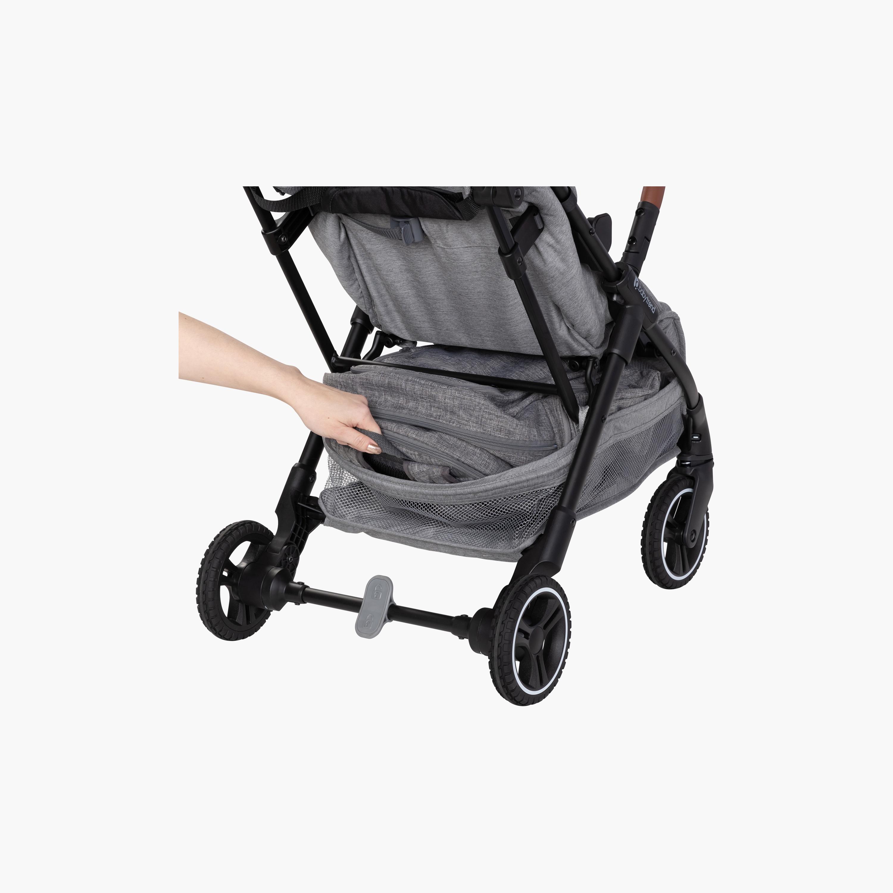 Baby Trend Zenda Compact Stroller with Canopy-baby-gear-strollersandprams-strollers-image-2