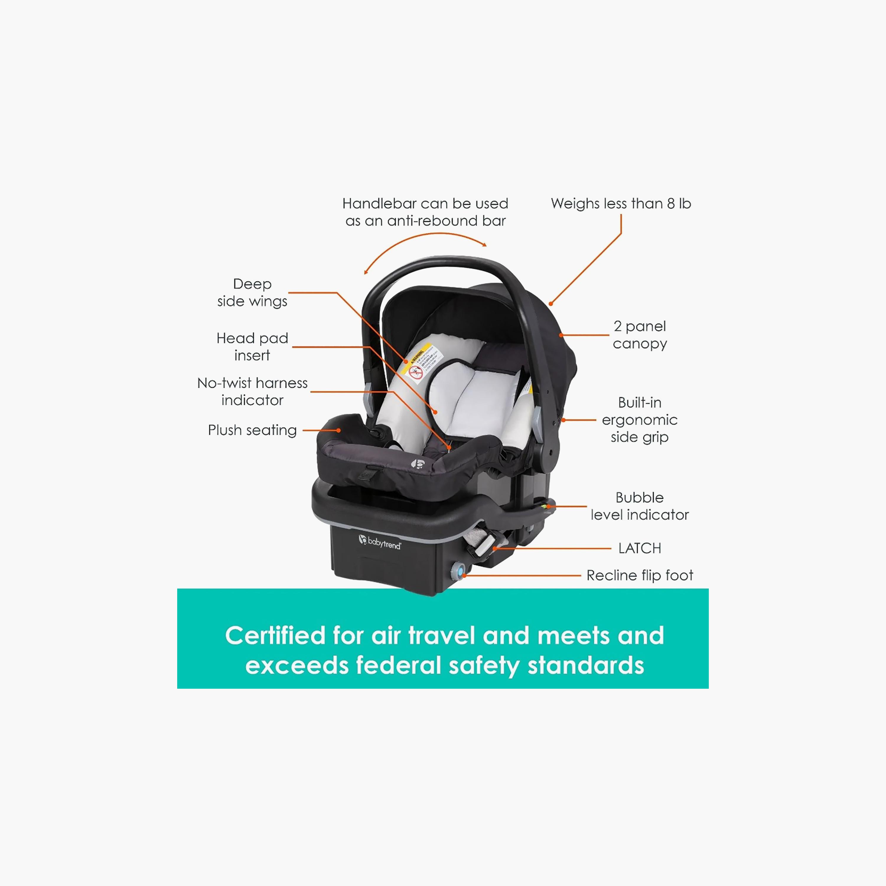Baby Trend Morph Single to Double Modular Stroller with Car Seat-baby-gear-strollersandprams-travelsystems-image-9